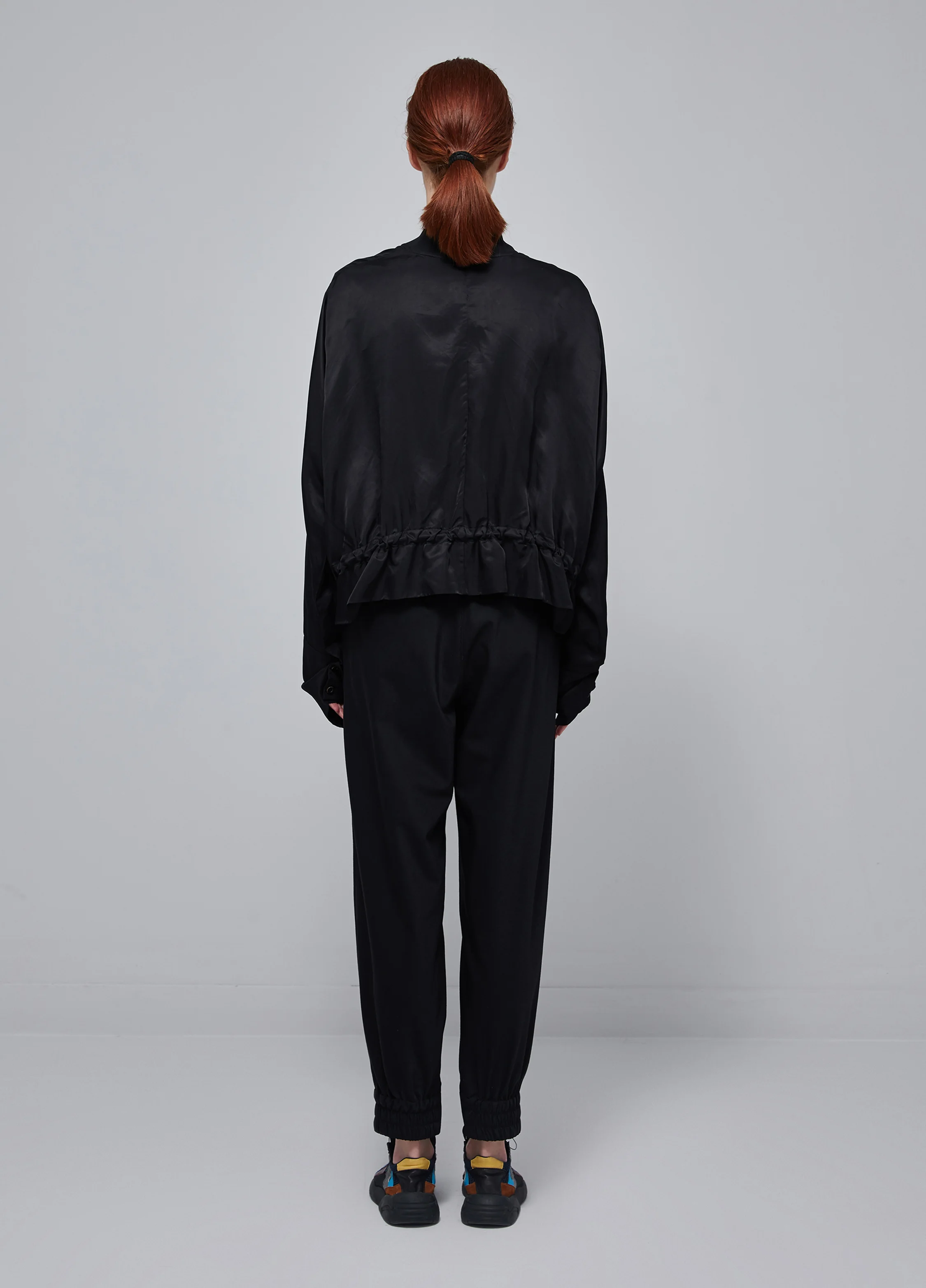 専用　TODAYFUL Satin Over Jacket 38 Satin Jacket with Gathered Detail — AGoodFun (fka JNBY USA)