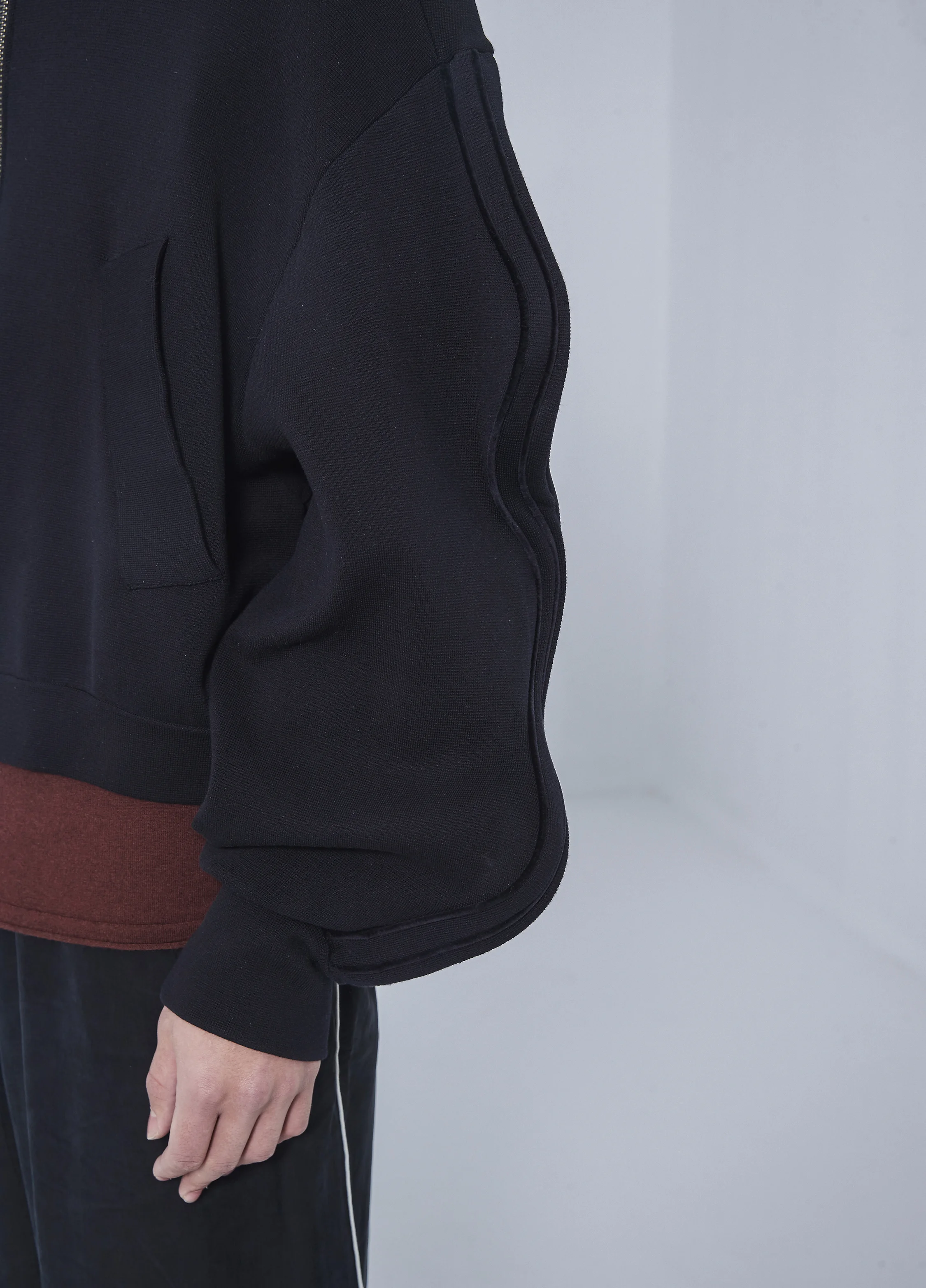 Wave Sleeve Knit Jacket — AGoodFun (fka JNBY USA)