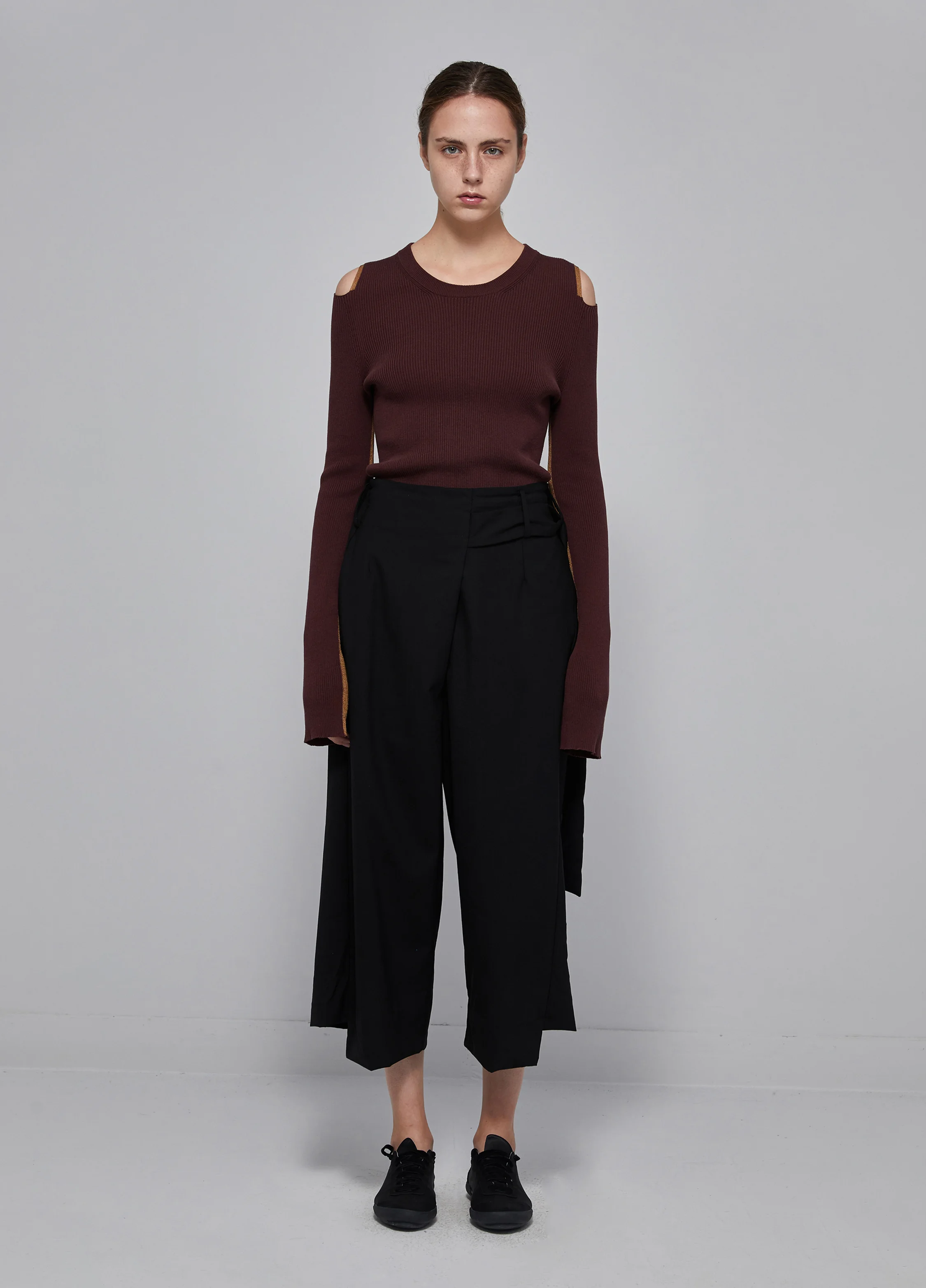 Zara cold shoulder clearance sweater