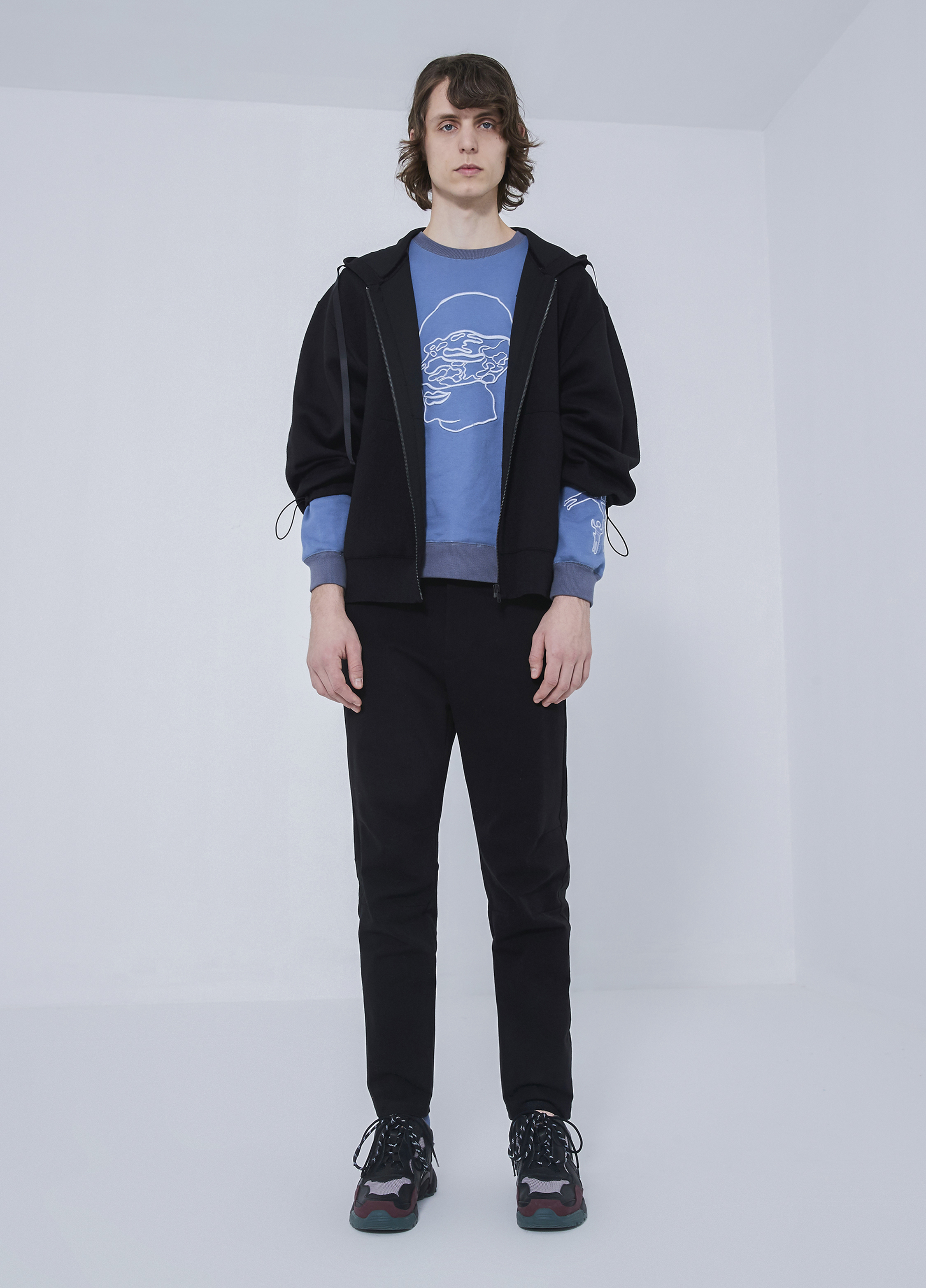 Wool Mixed Jacket with pattern in the back — AGoodFun (fka Wool Mixed Jacket with pattern in the back — AGoodFun (fka
