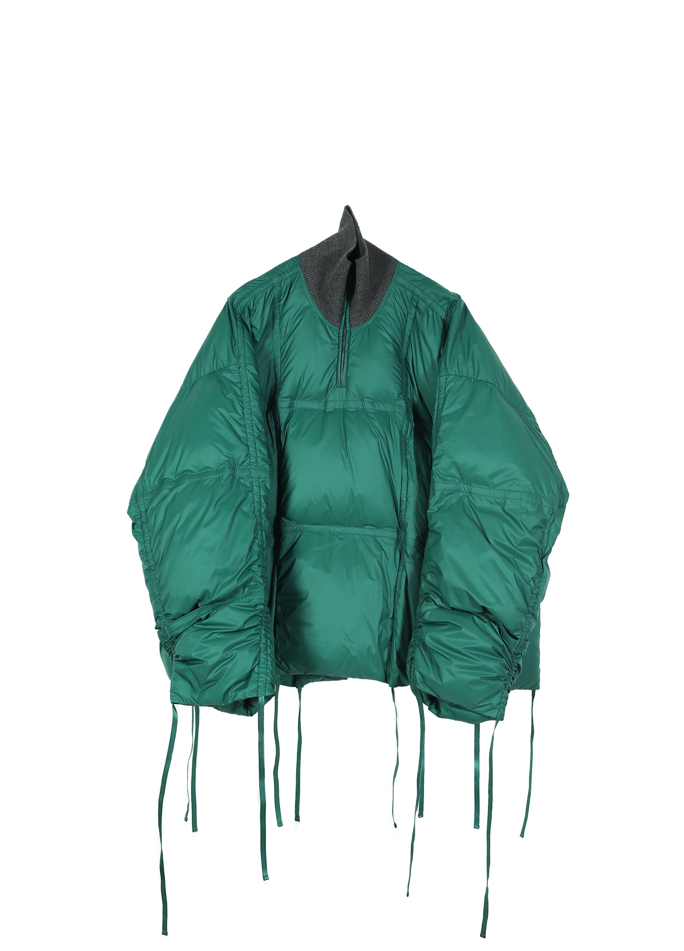 half zip down jacket