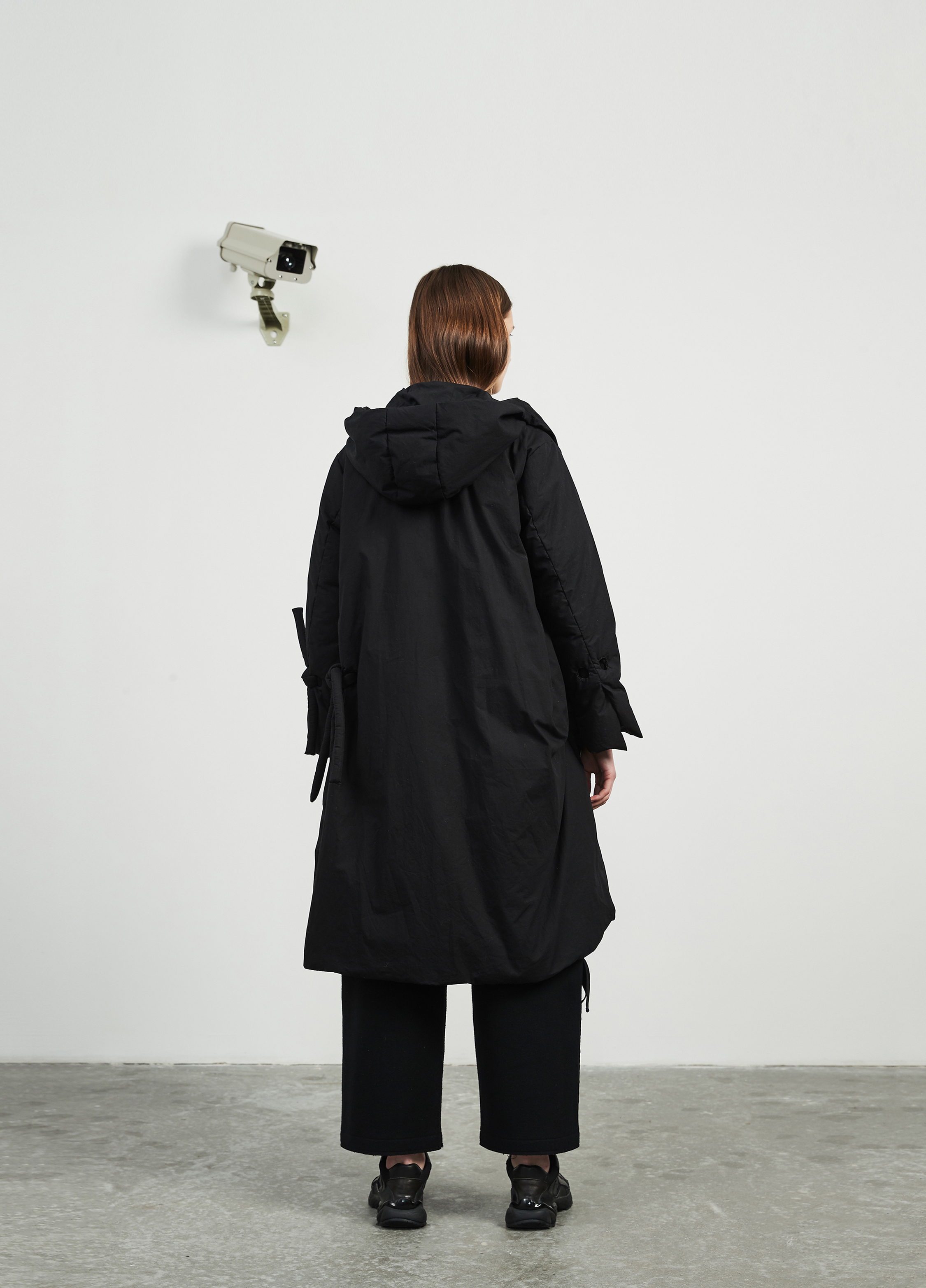 A line padded coat sales