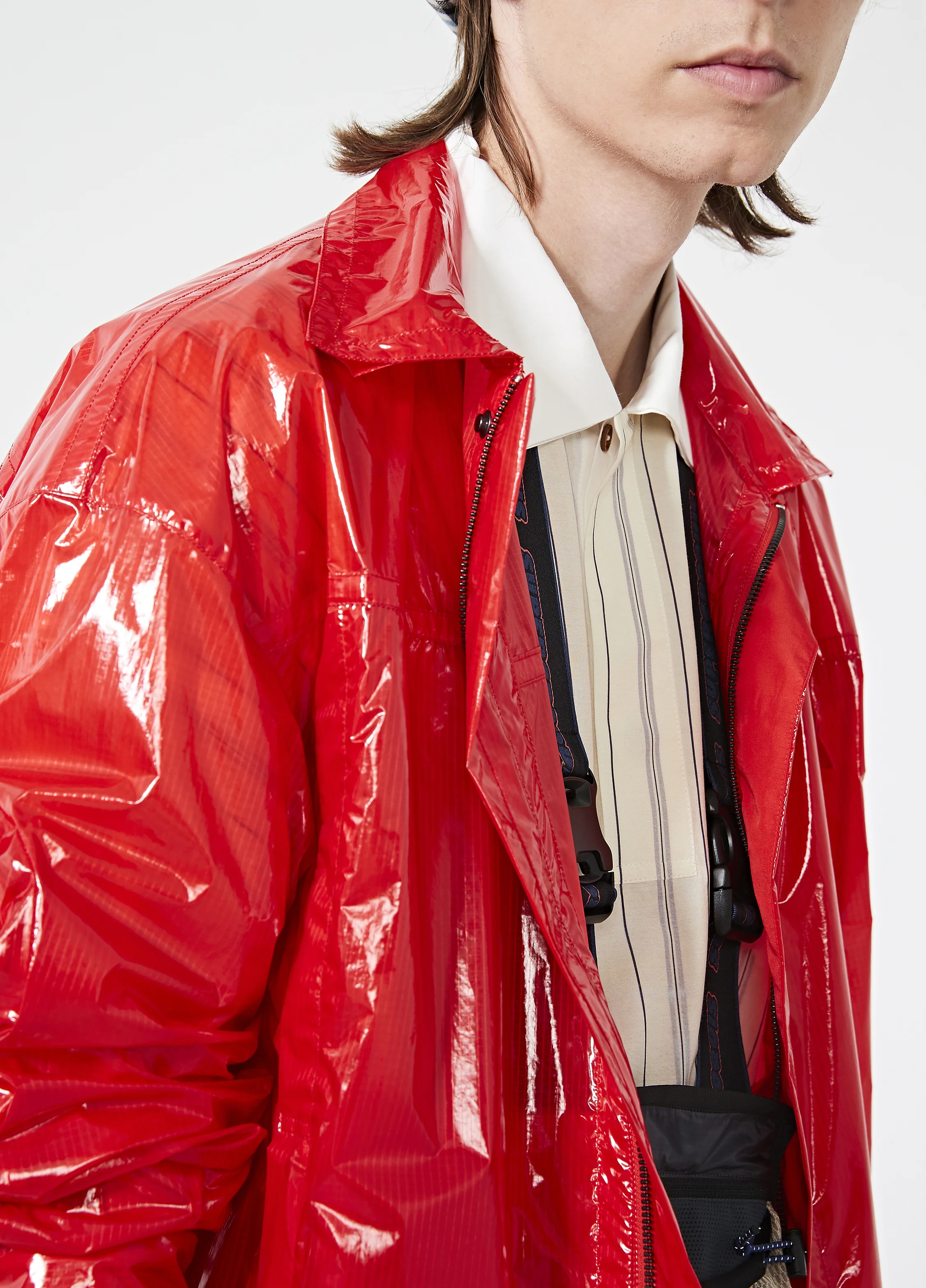 Rains online vinyl jacket