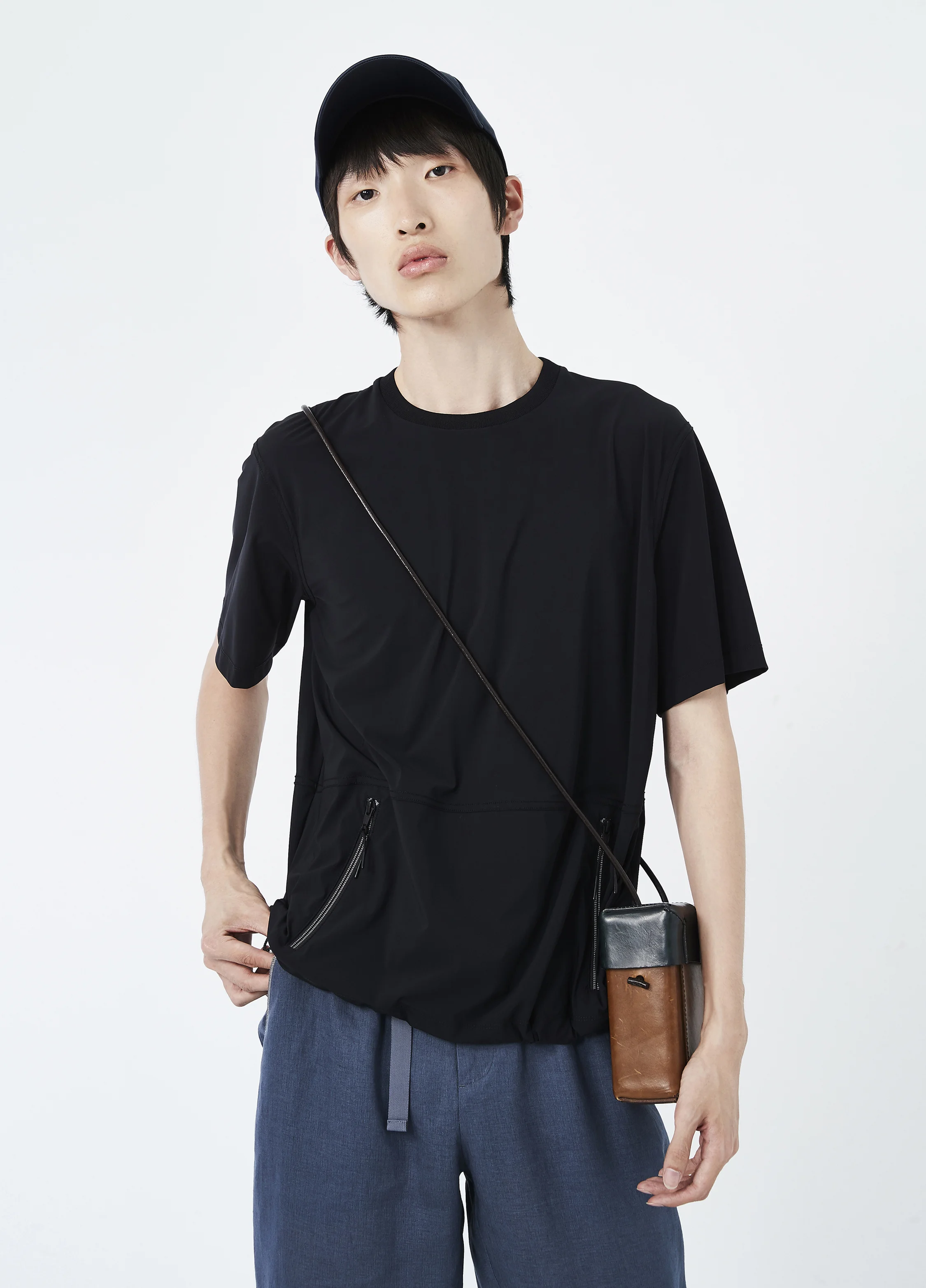kangaroo pocket tee shirt