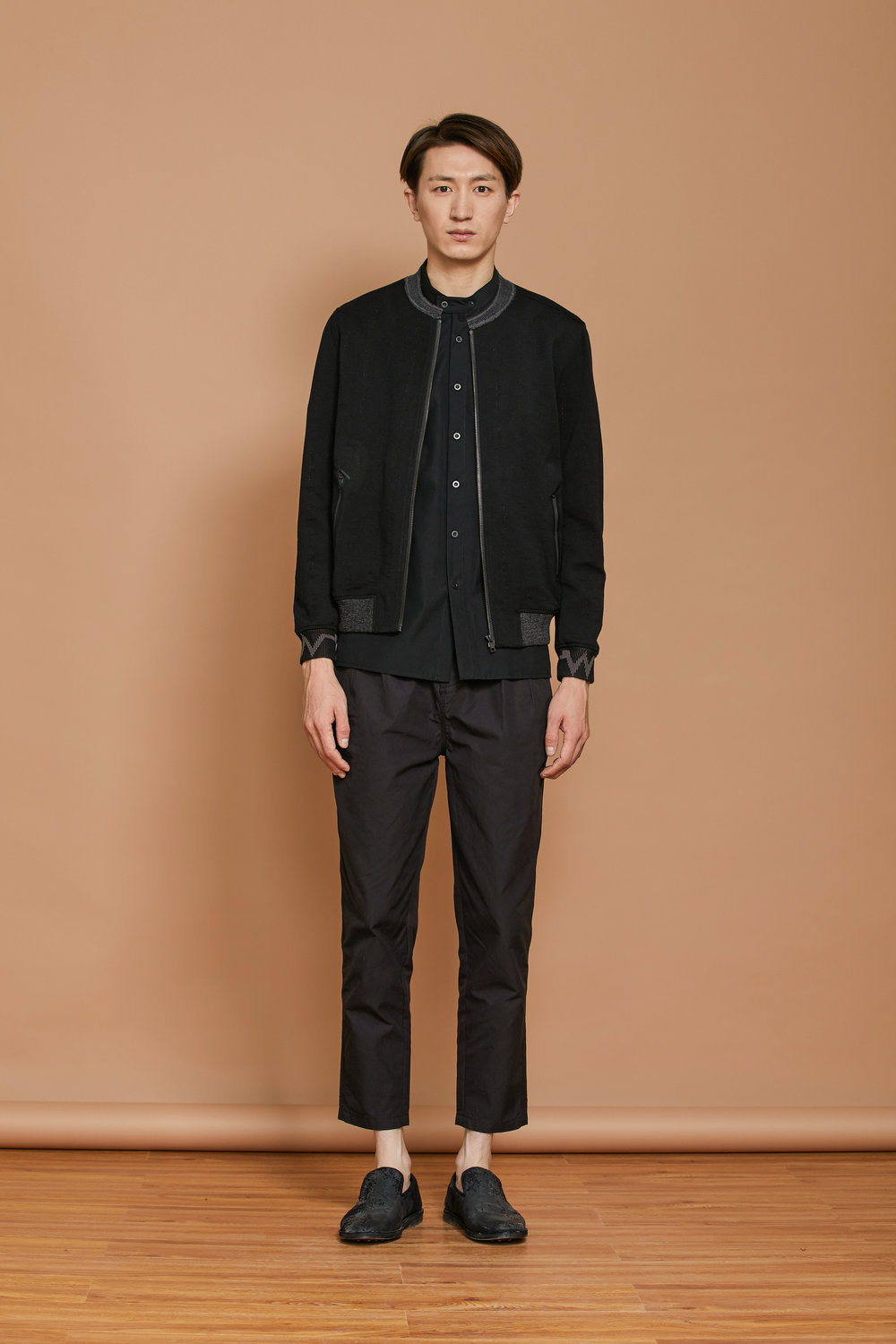 Texture Bomber Jacket — AGoodFun (fka JNBY USA) Texture Bomber Jacket — AGoodFun (fka JNBY USA)