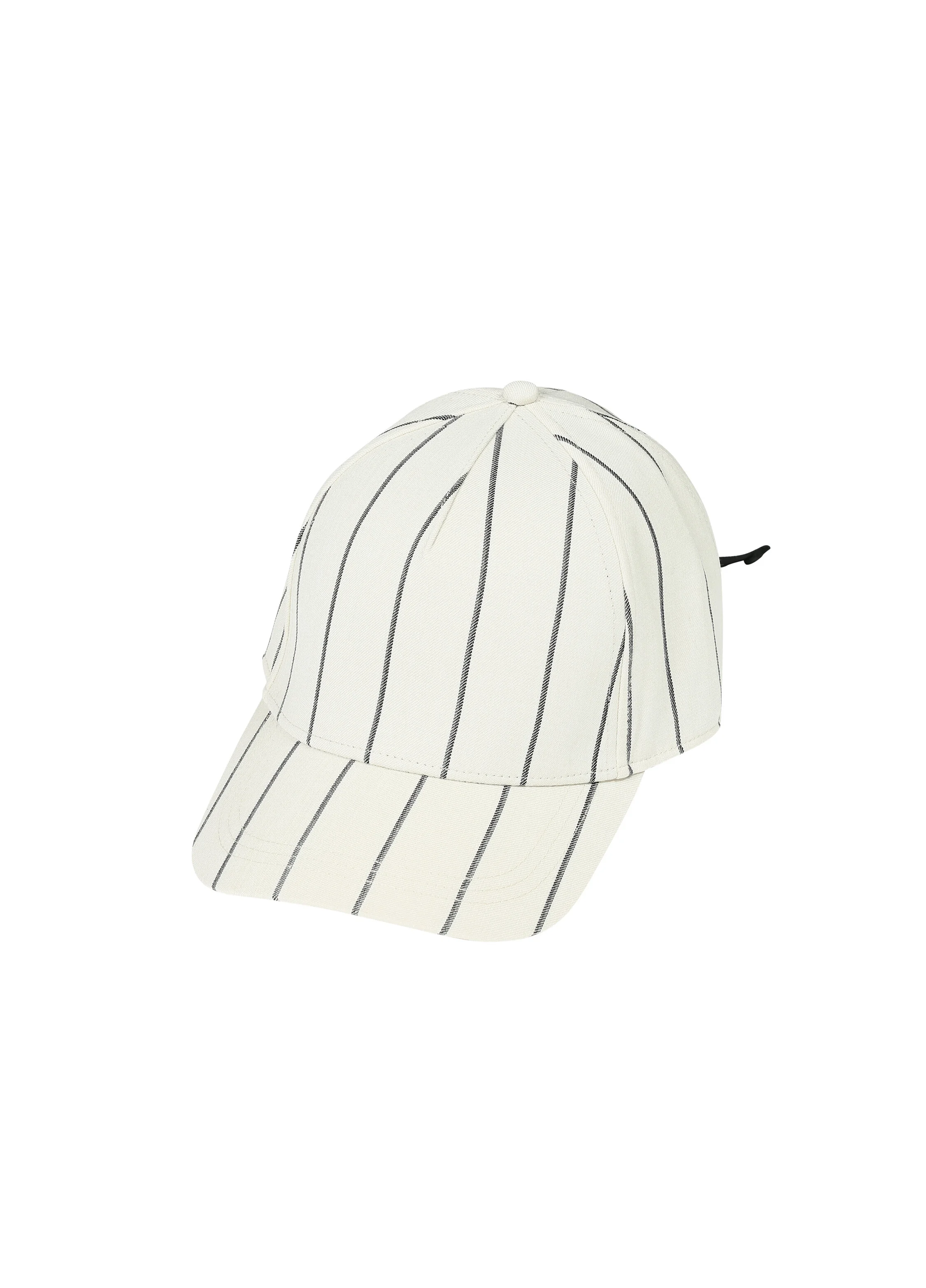 Striped Baseball Cap — JNBY