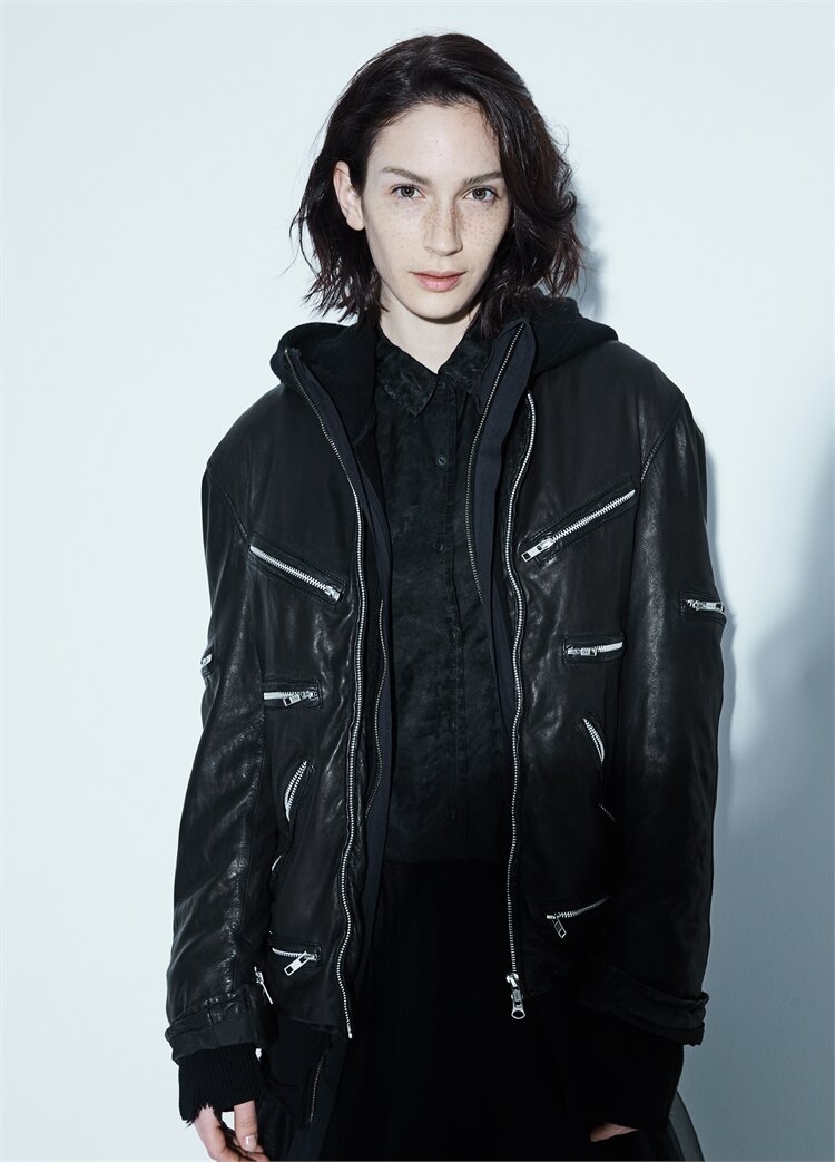 Multi-zipper Leather Jacket — AGoodFun (fka JNBY USA) Multi-zipper Leather Jacket — AGoodFun (fka JNBY USA)