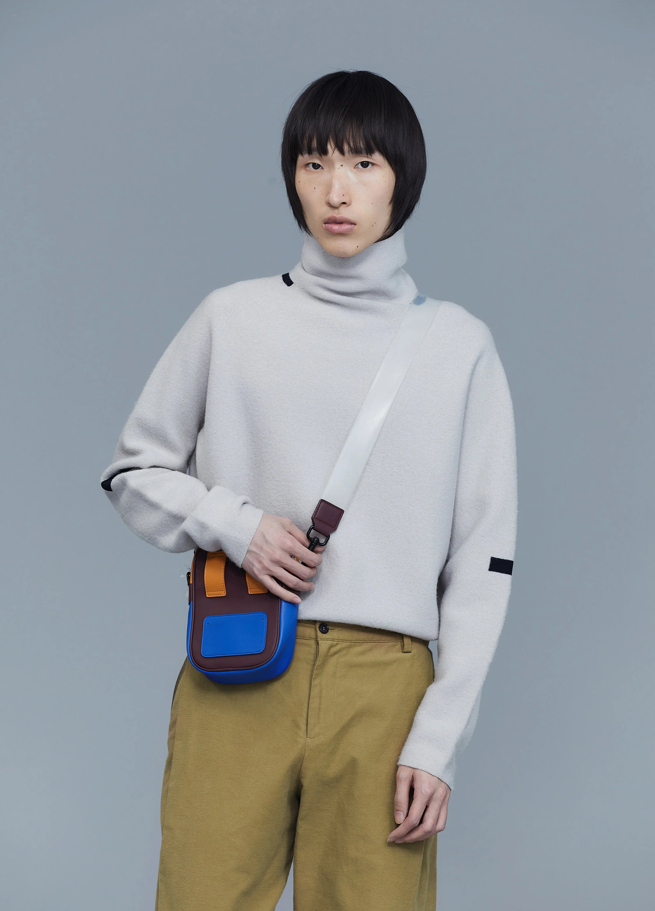 agawd Knit Gilet ニットジレ　アガウド Best Seller: Wool Sweater with sleeve design (multiple