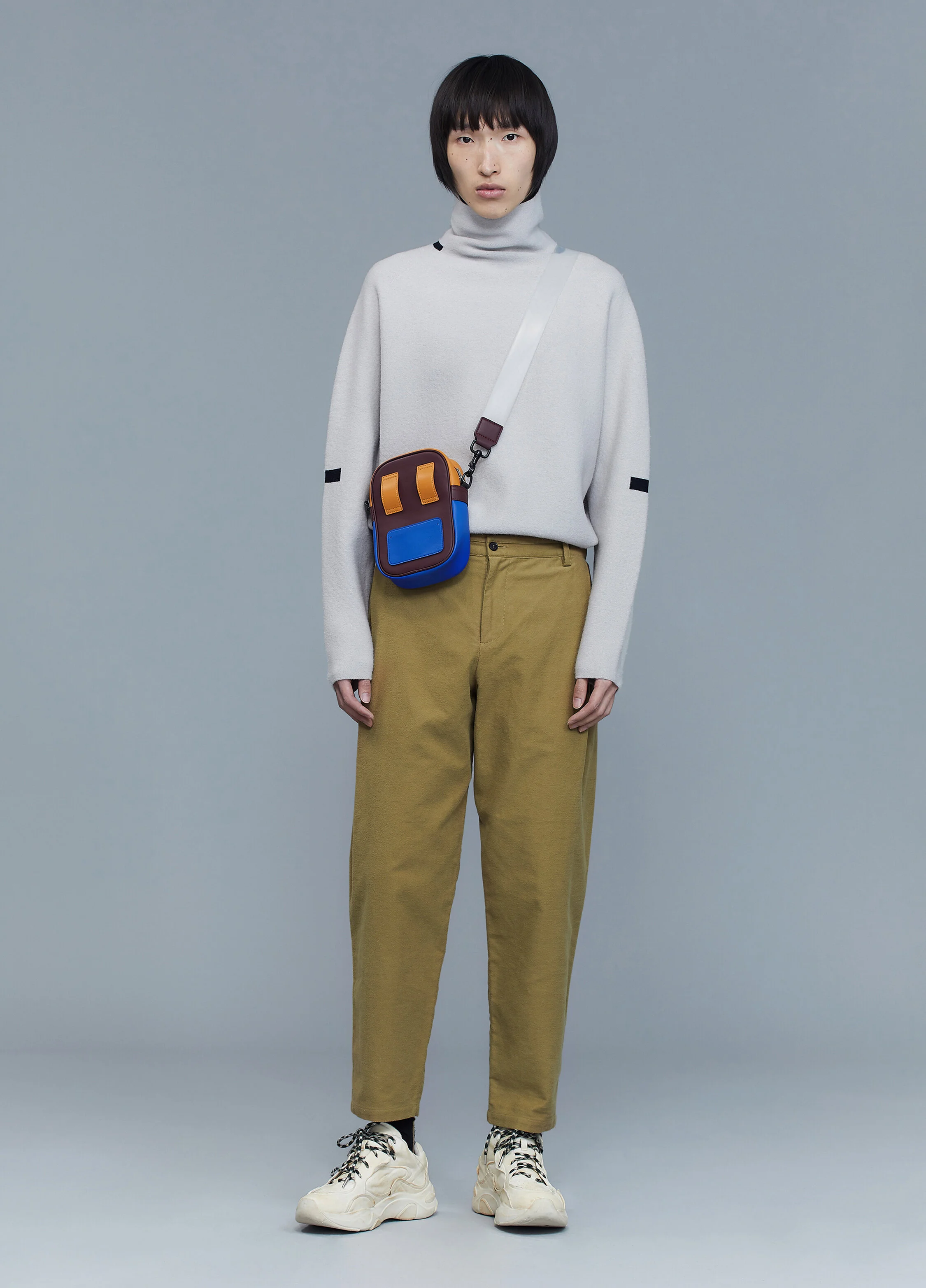 agawd Knit Gilet ニットジレ　アガウド Best Seller: Wool Sweater with sleeve design (multiple