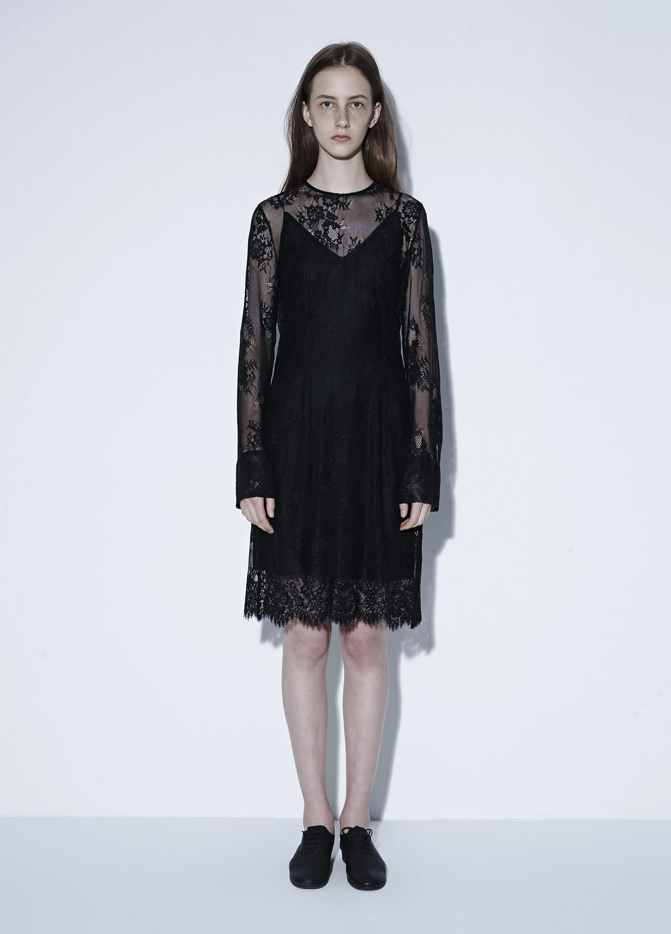 【ANDRESD】hem lace dress hem lace dress | ANDRESD