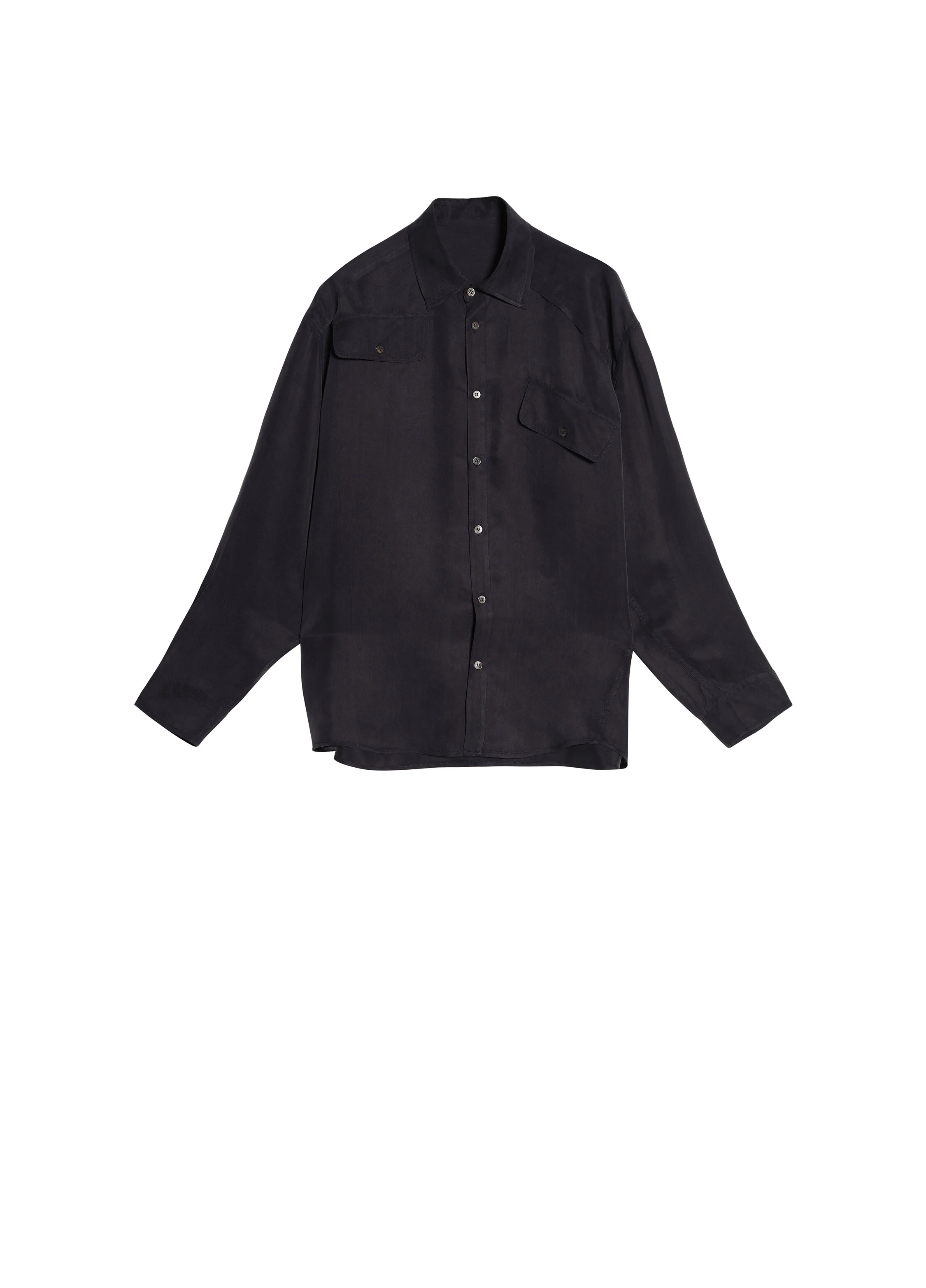 Shirt with asymmetrical pockets | Runway