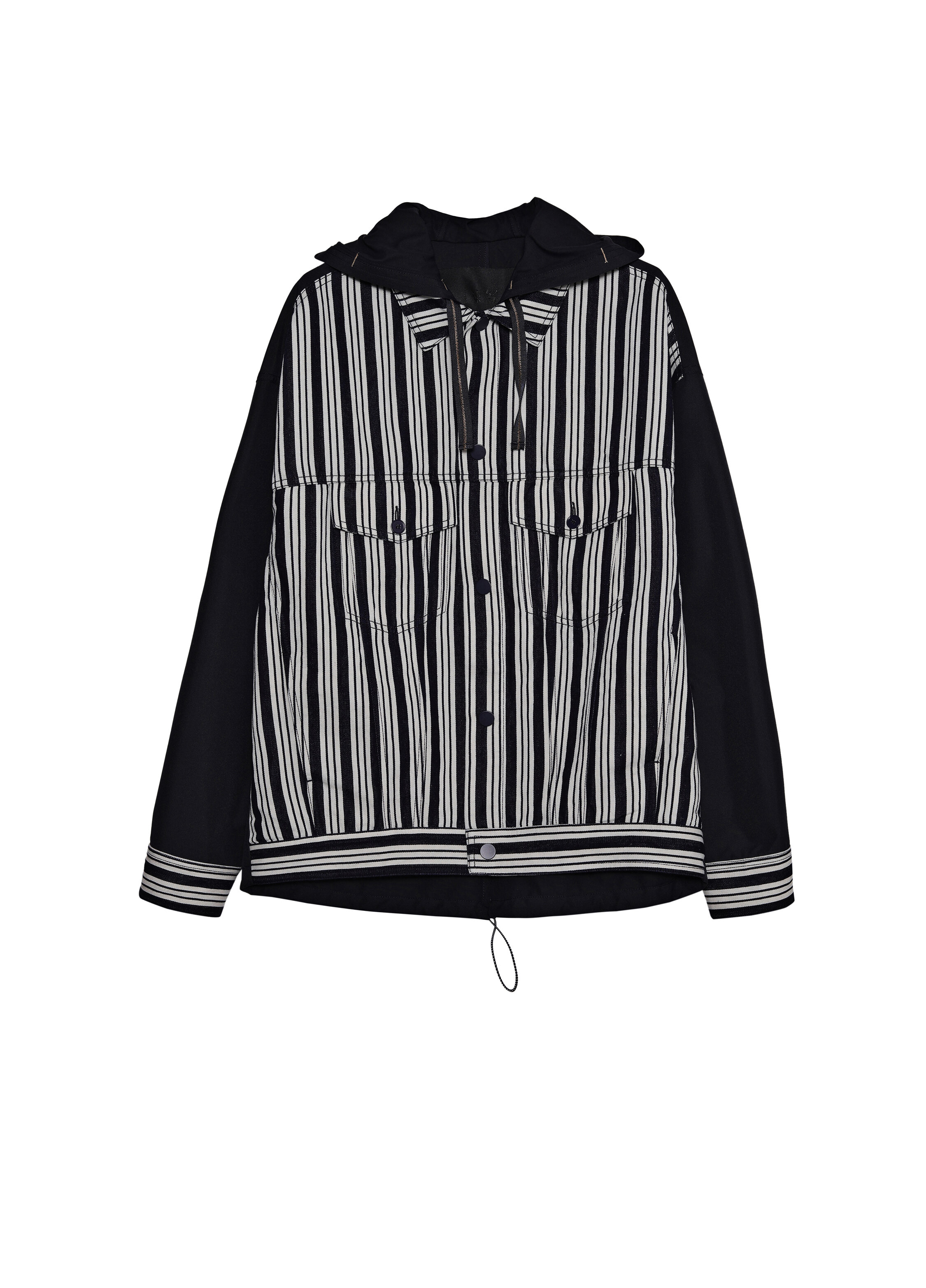 Croquis速写: Signature Mixed Fabric Jacket