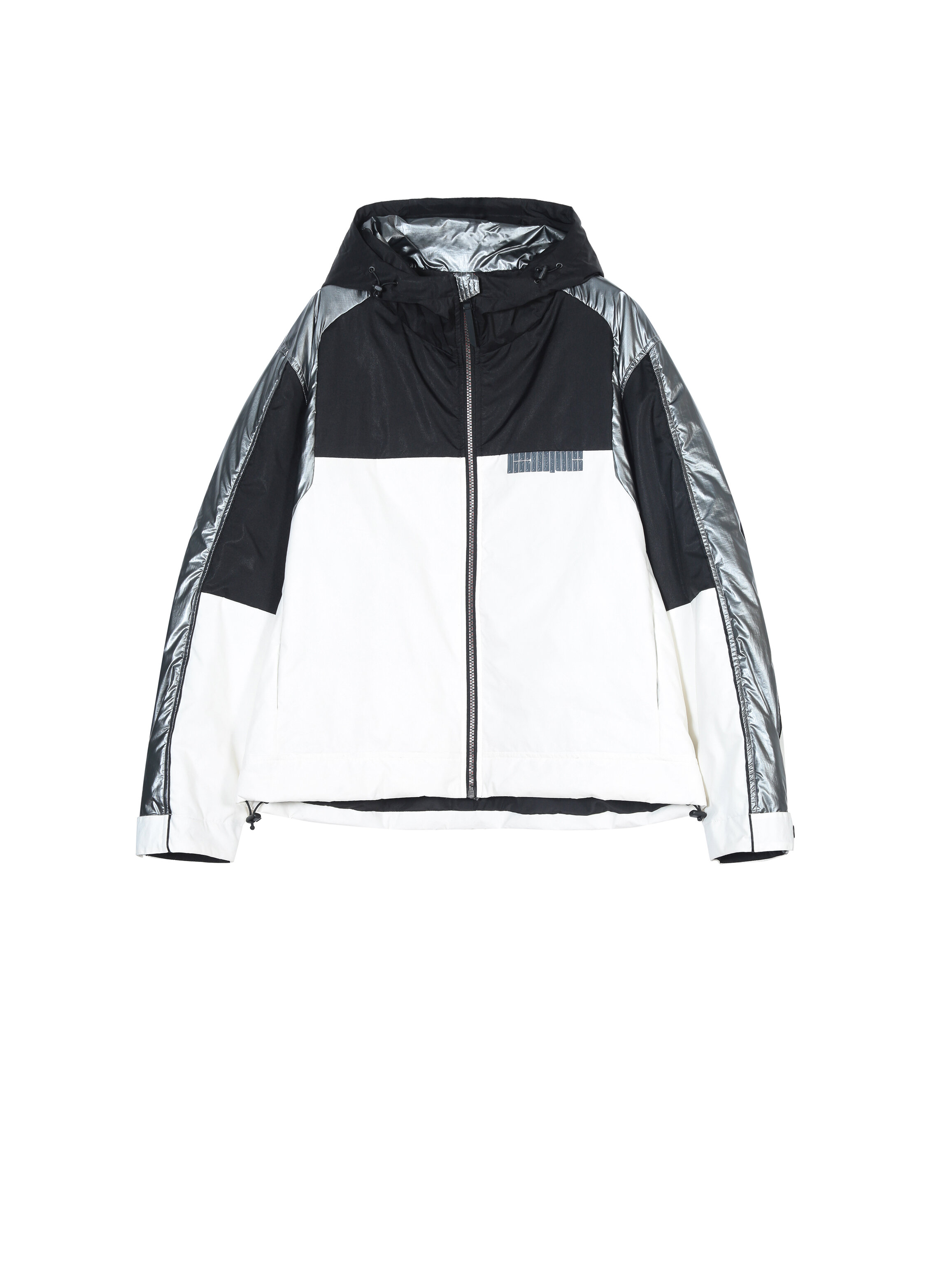 Color Block Down Parka