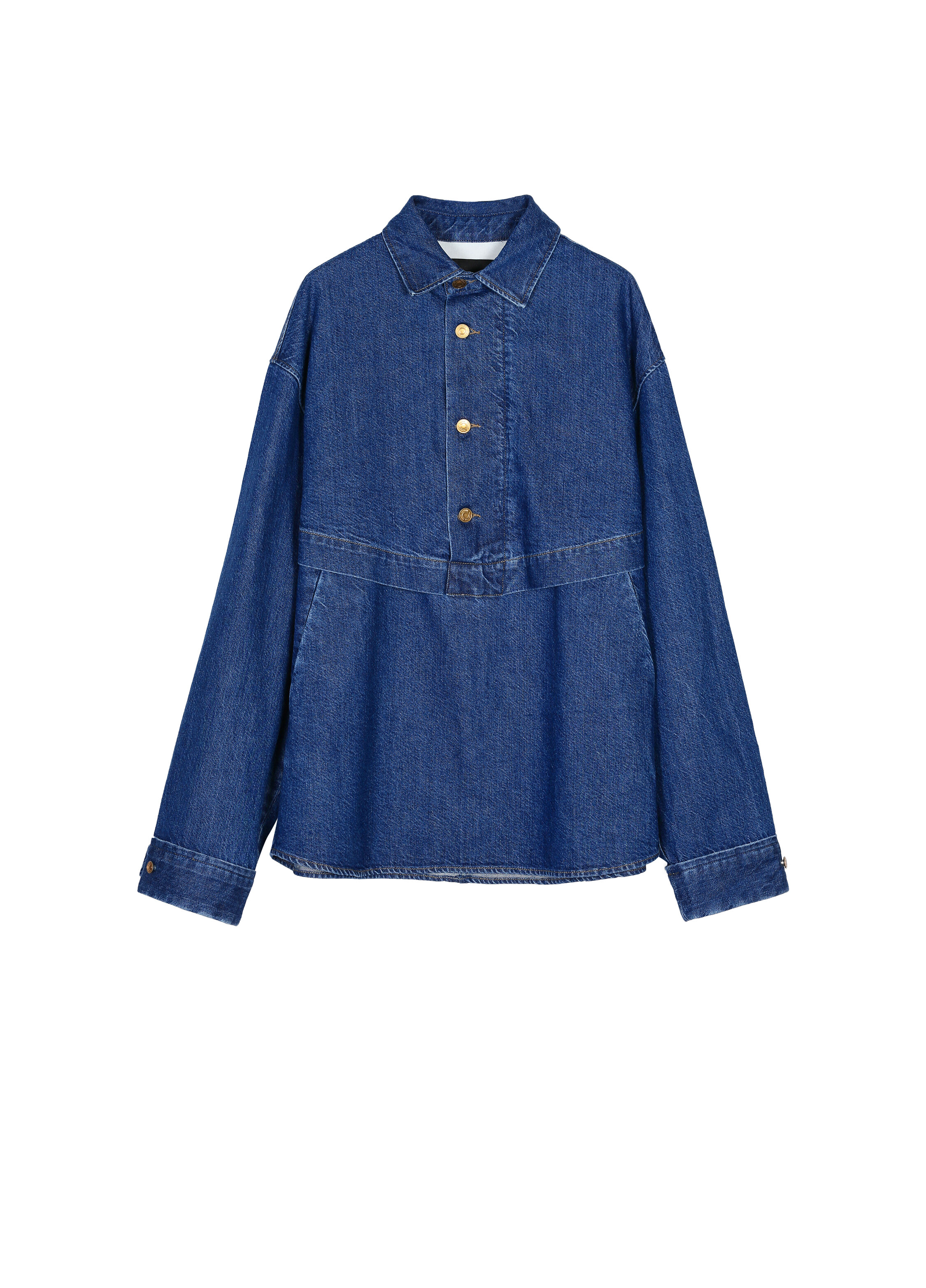 Denim Pullover (Blue/Black)