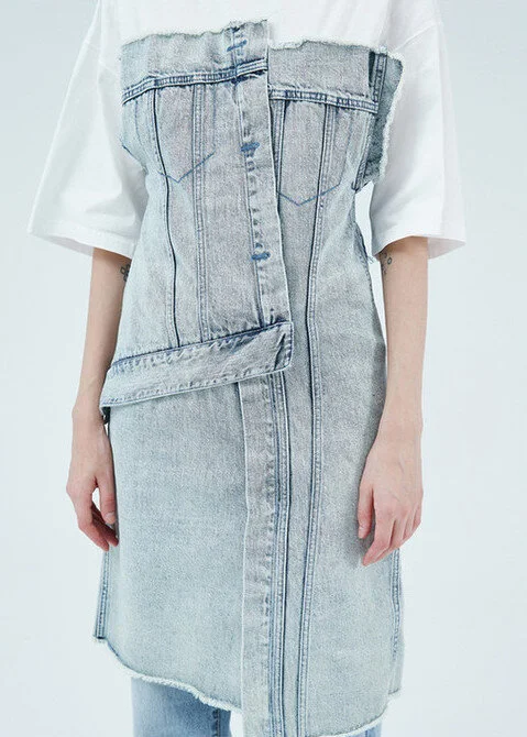 light denim dress