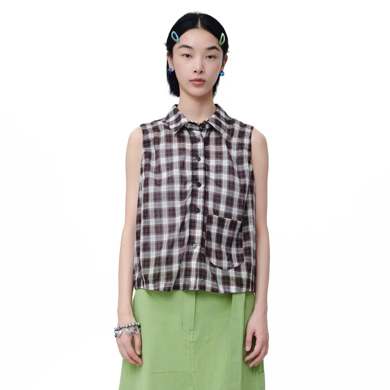 S'YTE★Cotton Tartan Asymmetry Check T COMME des GARCONS Tartan Check Asymmetry Wrap Skirt Blue