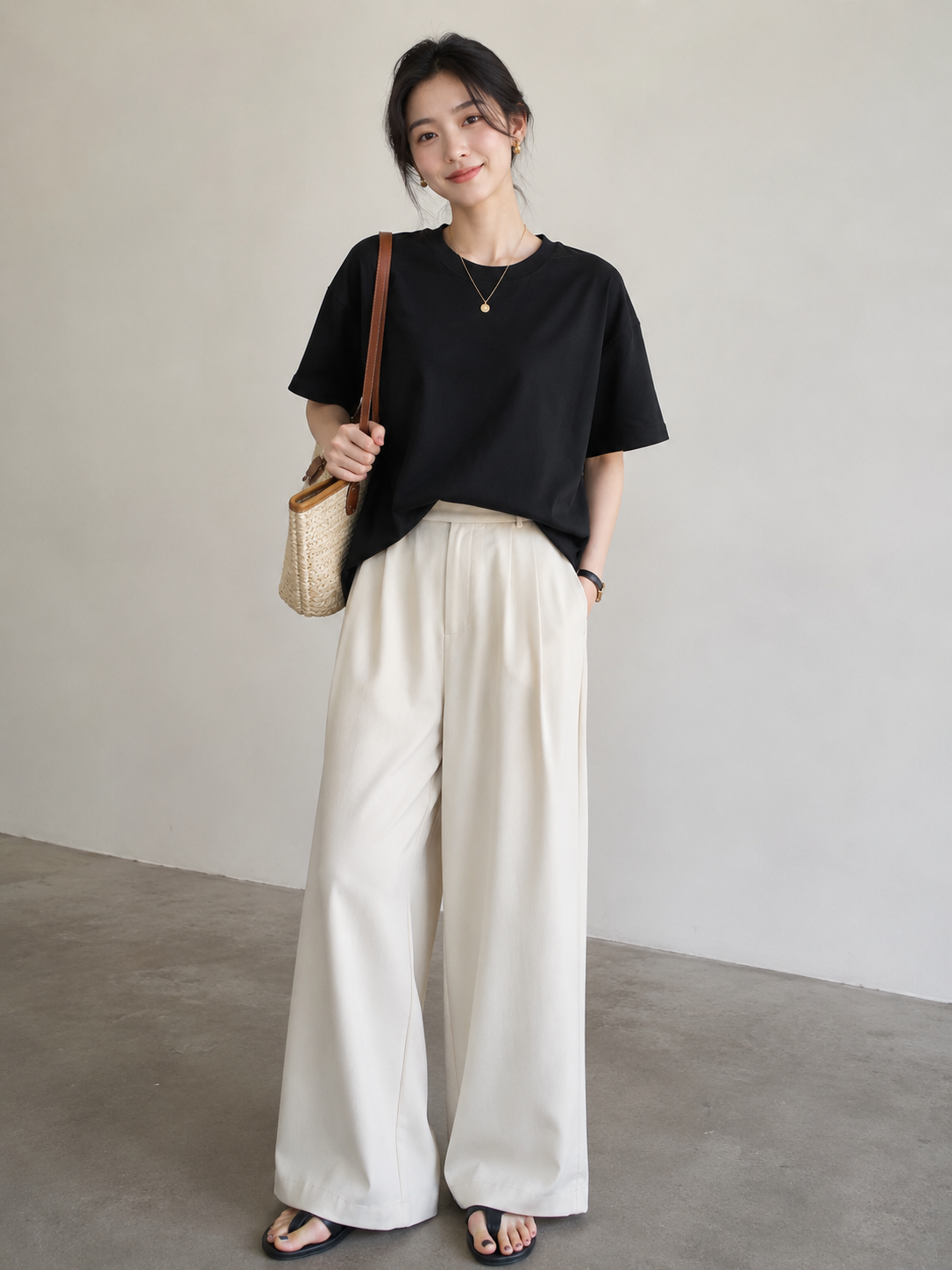 Essential Oversized Cotton Tee