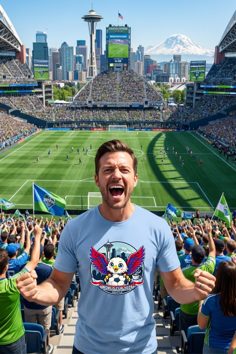 Seattle World Cup 2026 Tee
