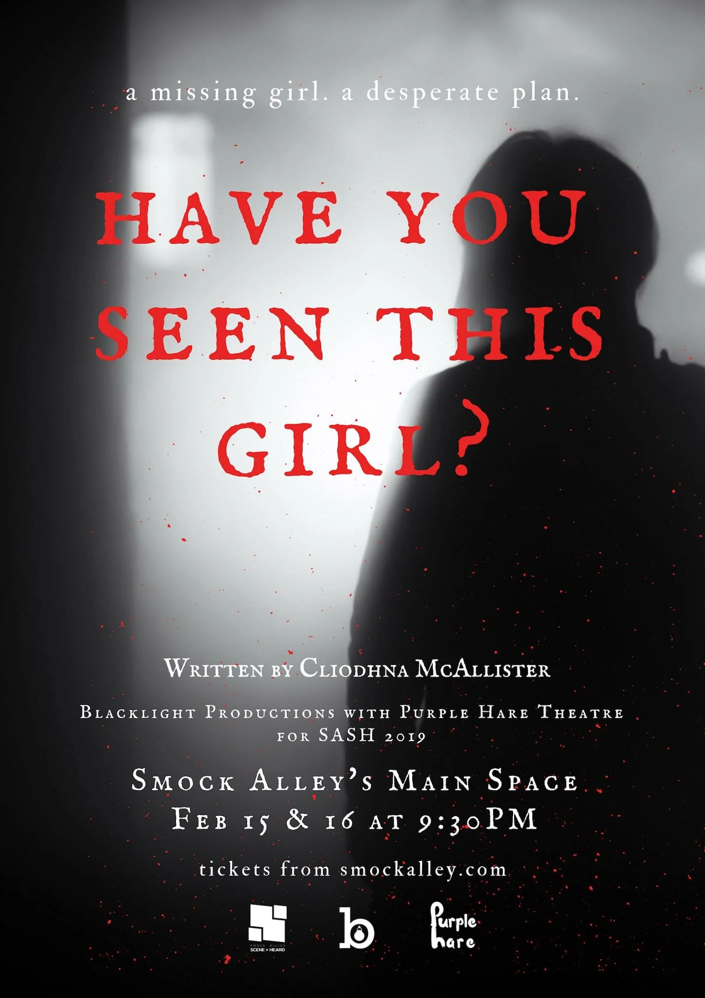 Have You Seen This Girl?, Cliodhna McAllister for SASH 2019