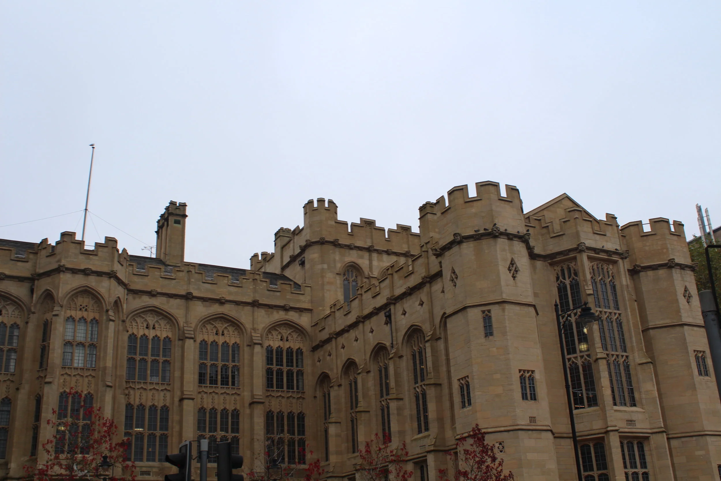 Another University of Bristol prospectus shot... behind those walls is an awesome library (also taken over by law students).
