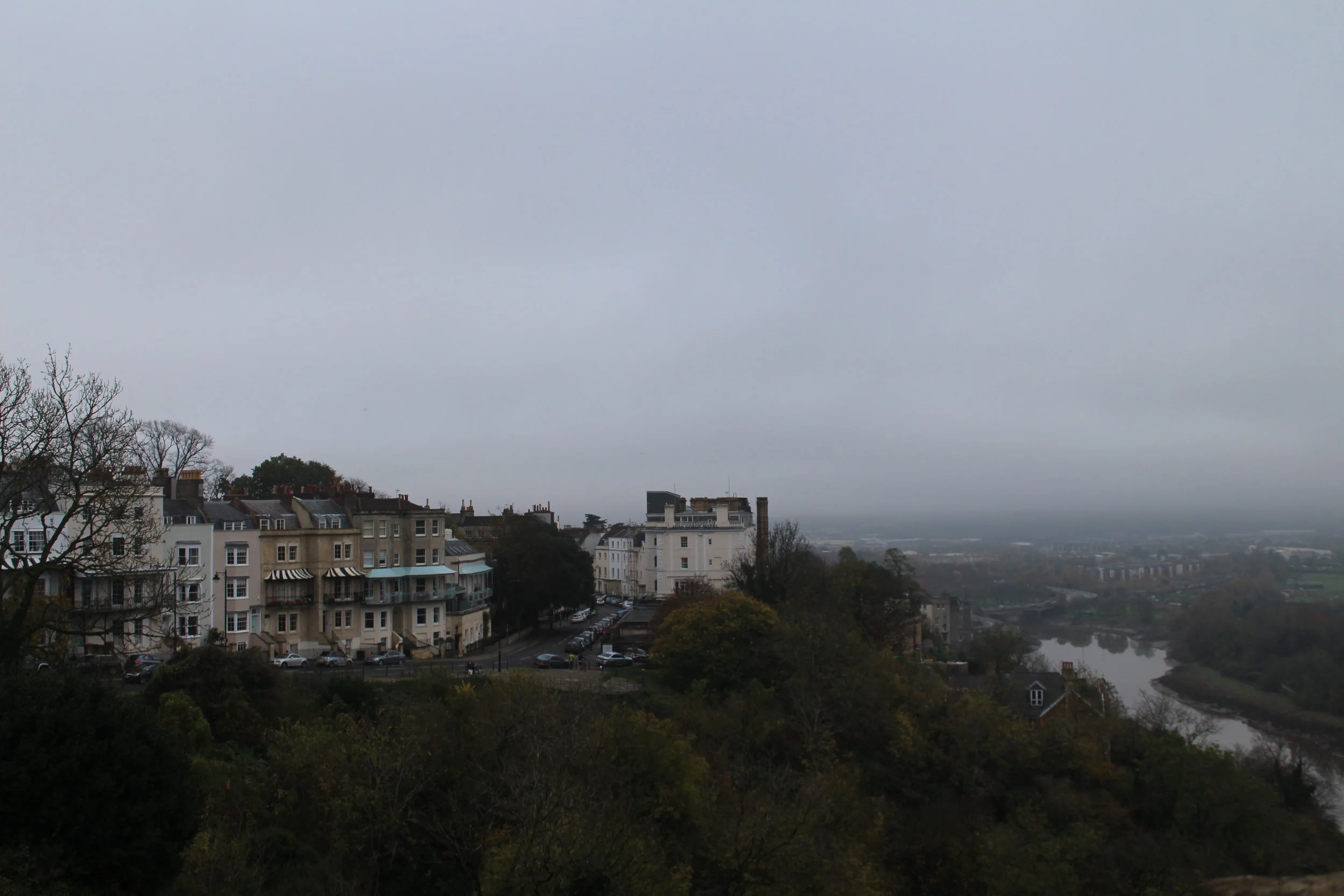 A gloomy Bristol postcard