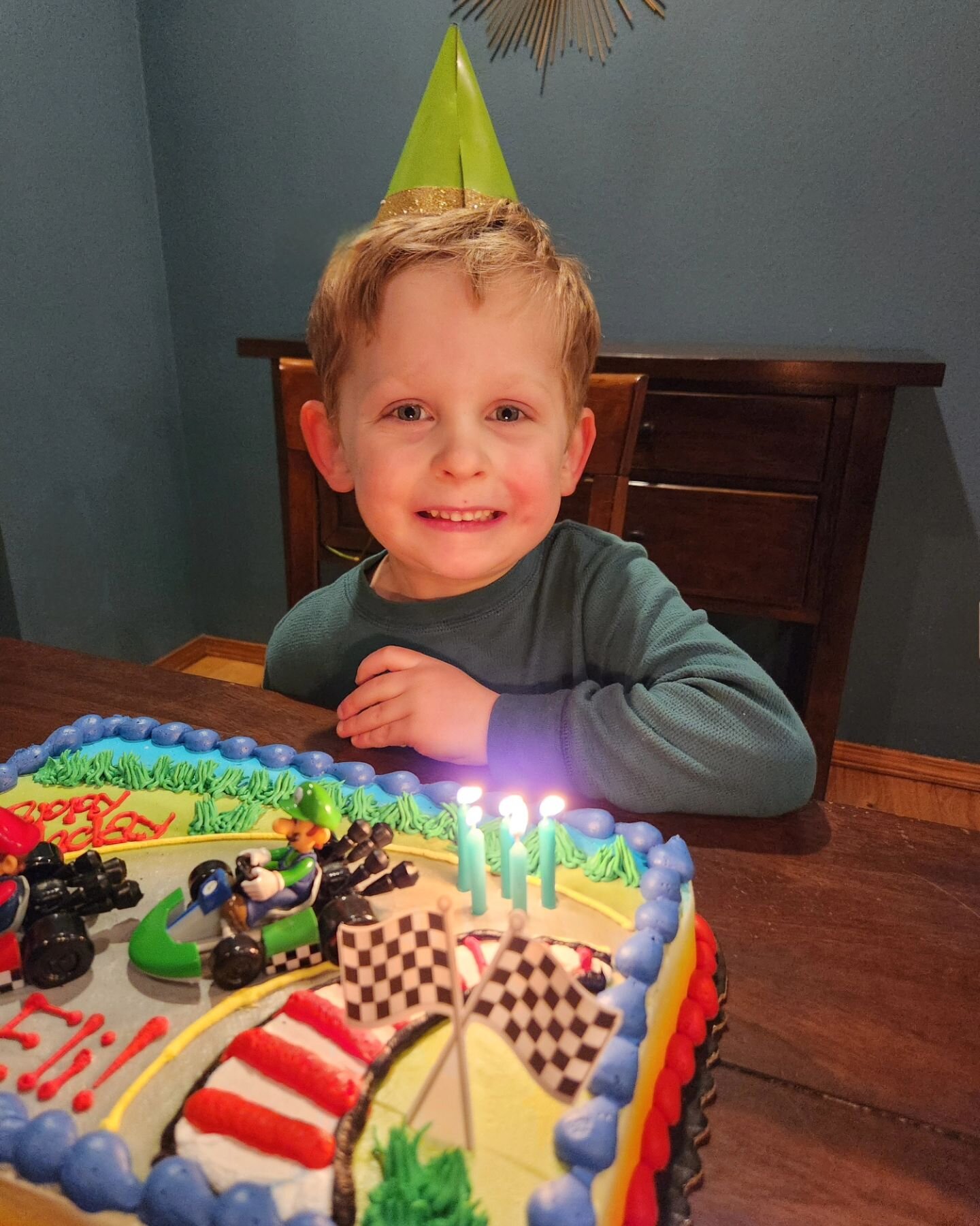 I waited so long to have you, and five years have gone by in a blink.

Thanks for just being you. That's always more than enough. 

Happy fifth birthday, Elijah Michael.