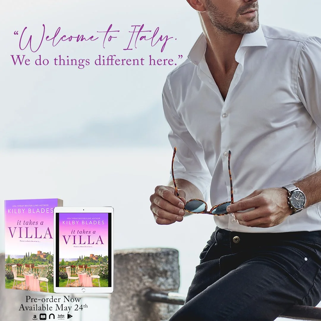 Ready for a Trip to Italy? I Wrote "It Takes a Villa" Just For You!