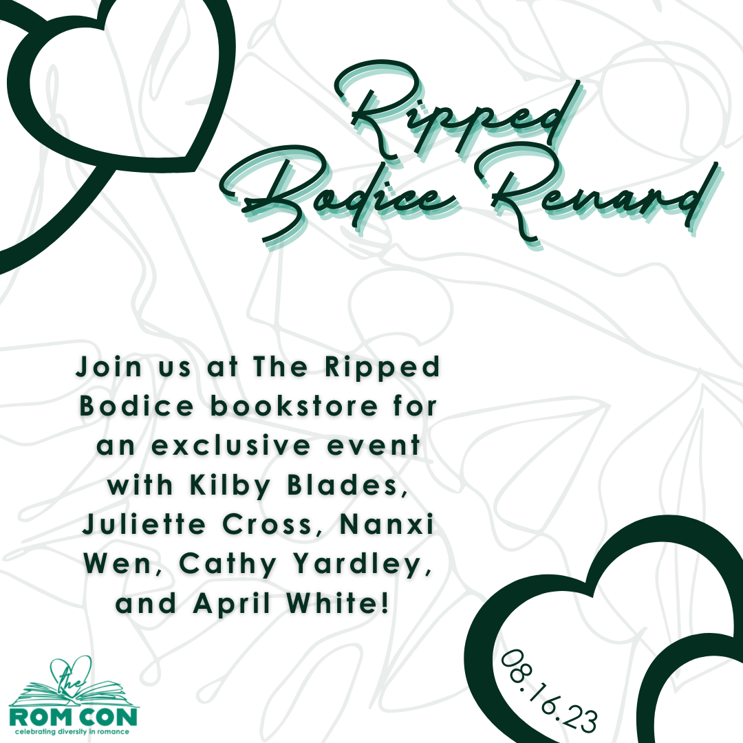 SteamyLit Con: Ripped Bodice Award