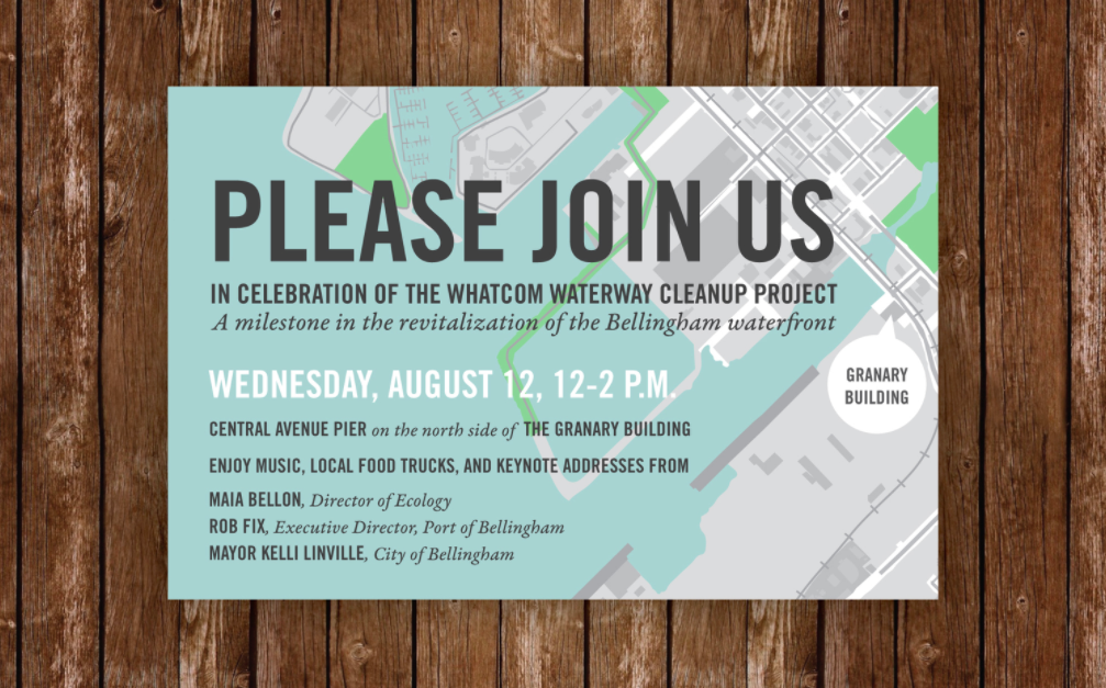 In 2015, I helped plan an event to celebrate progress on the waterfront.
