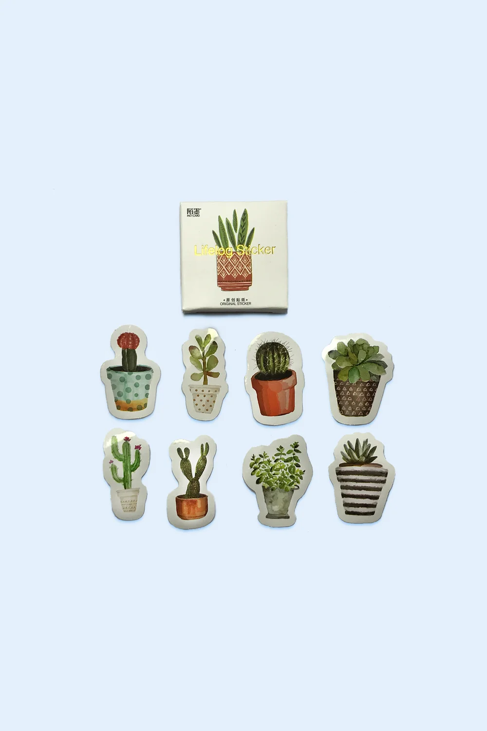 Cacti and Succulent Sticker Pack  Arteria