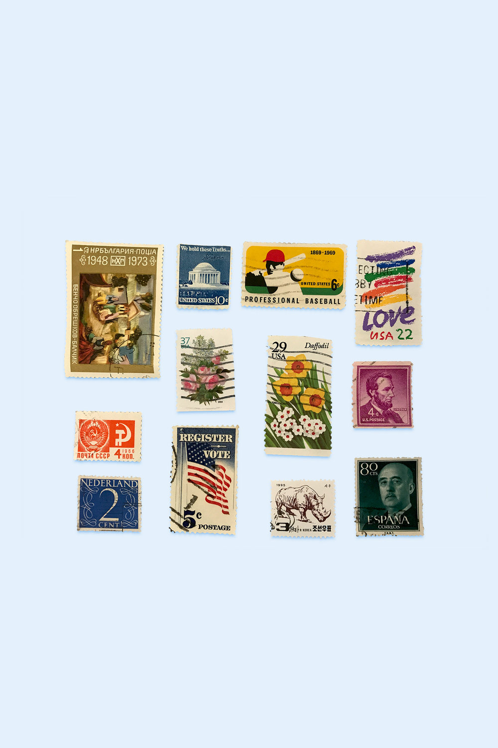 Vintage Stamps — Arteria