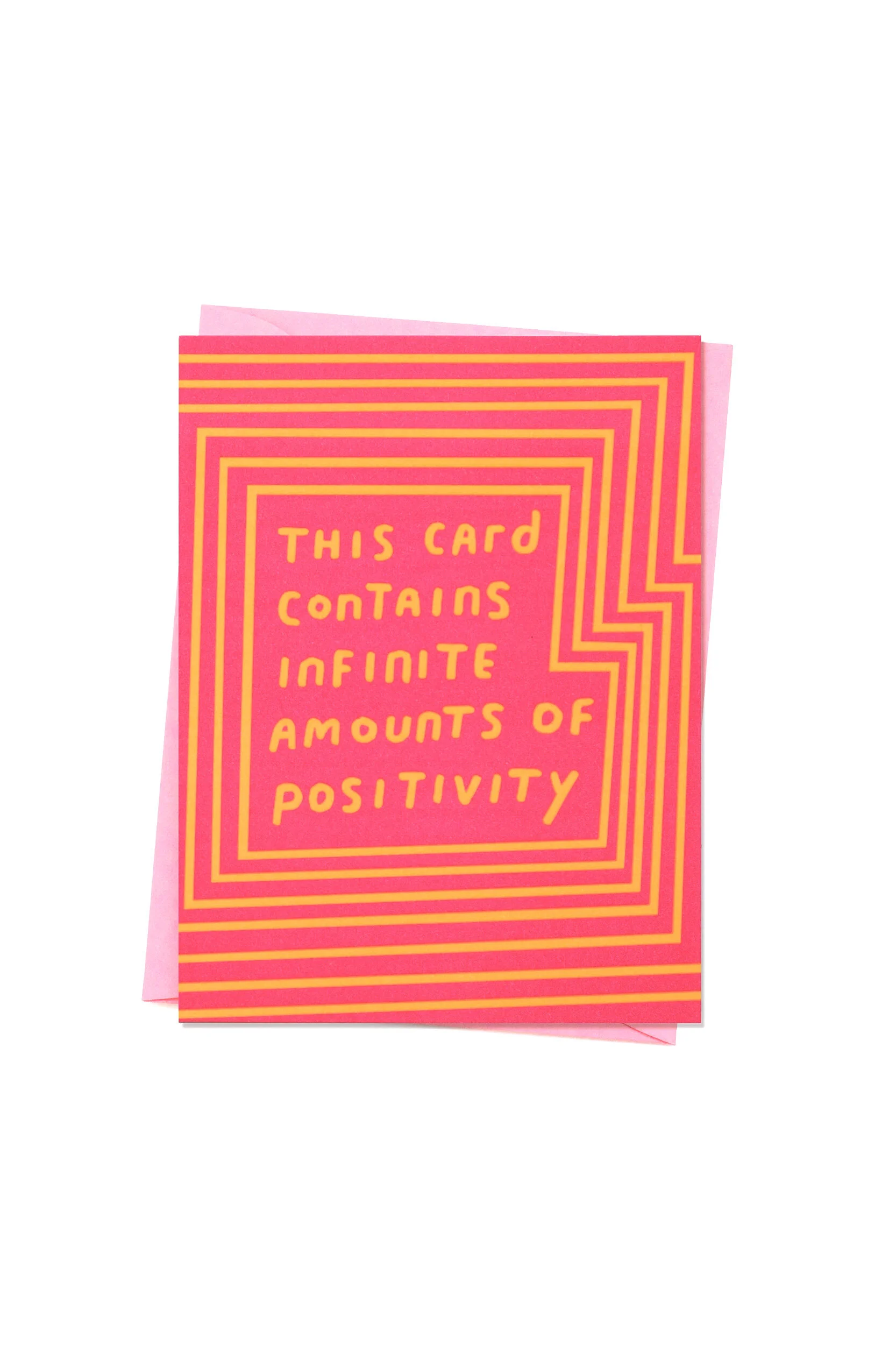 Infinite Positivity Card