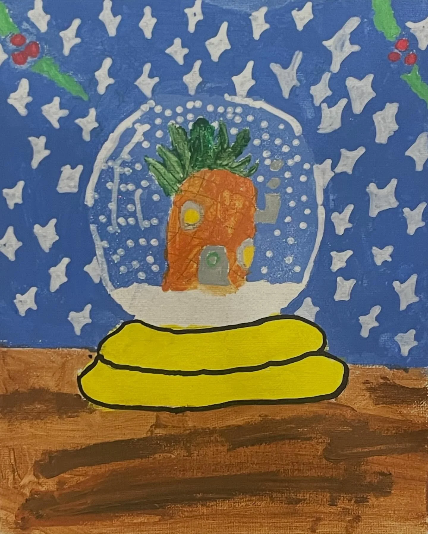 Merry Christmas from Bikini Bottom!🍍❄️