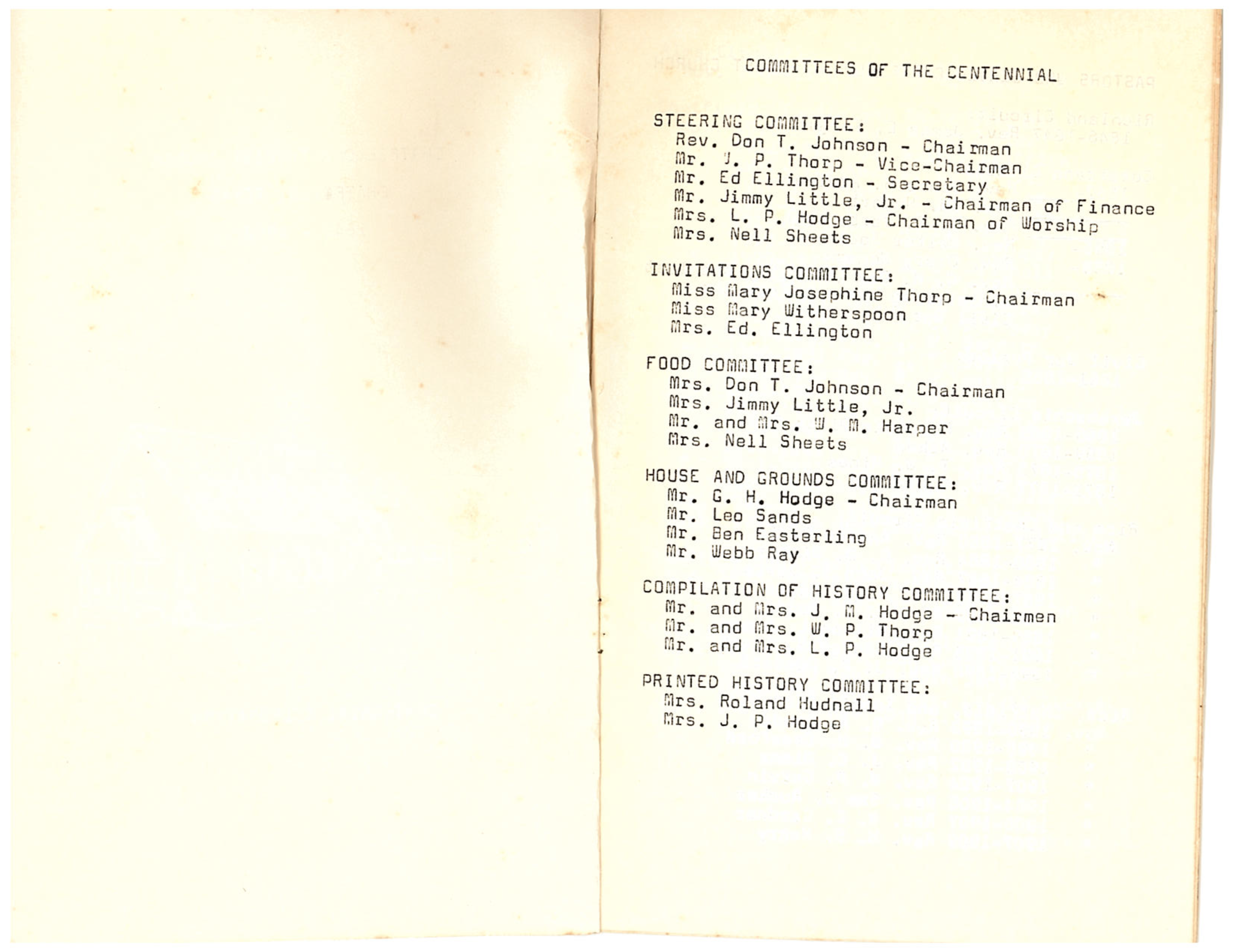 Chatfield MC Centennial: Page 1