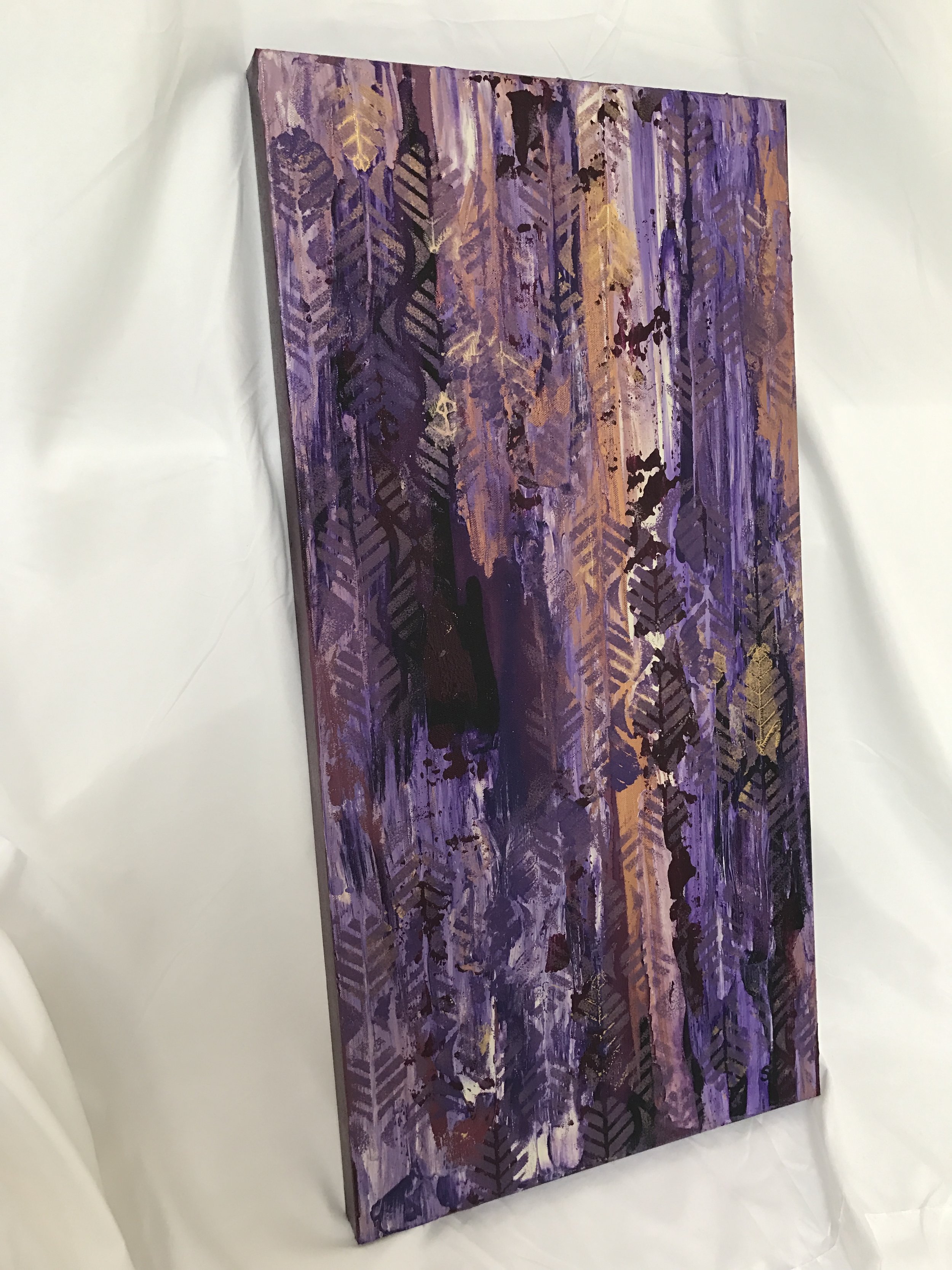  Golden Leaf  15" X 30" 