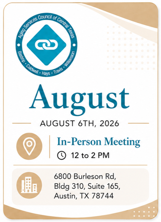 August ASC Meeting