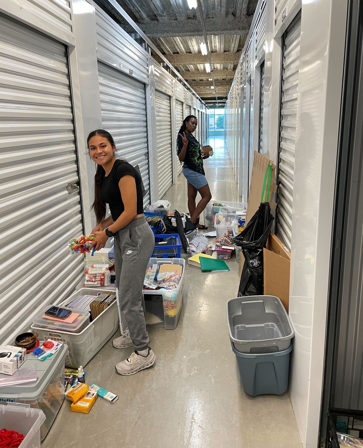 Prep for our Graduation Party ✅️⁠
Getting ready for Summer Camp ✅️⁠
⁠
Peep our amazing Program Coordinator Esther and our great volunteer, Tori, hard at work getting our supplies ready for the summer! This Sunday we'll be celebrating our Austin gradu