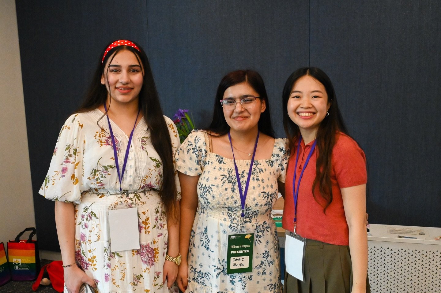 New level of joy unlocked 🥰🥹 We&rsquo;re bursting with pride for our Program Coordinator, Cindy, and Sabah and Toba (2 of our incredible seniors graduating from high school and GirlForward this year!) Together, they led the moving workshop, &ldquo;