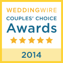 Wedding Wire Couples' Choice Award 2014