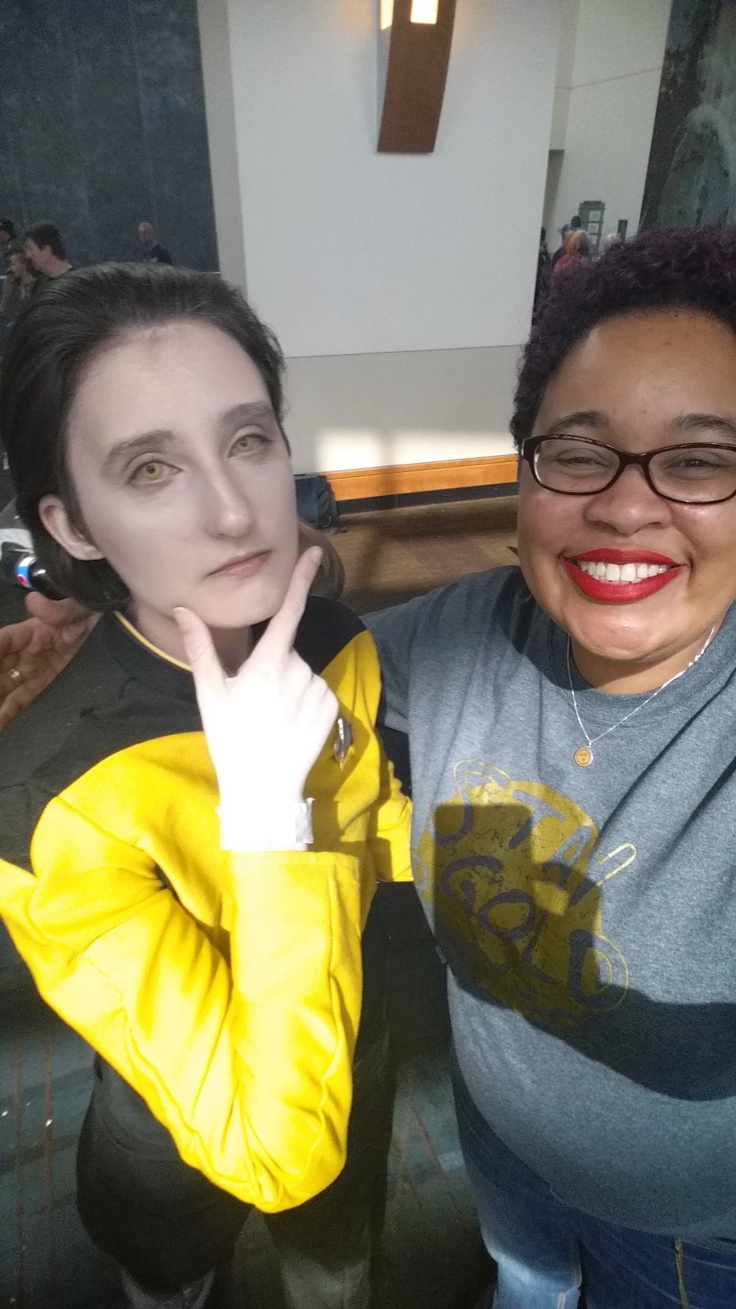 Posing with Data :)