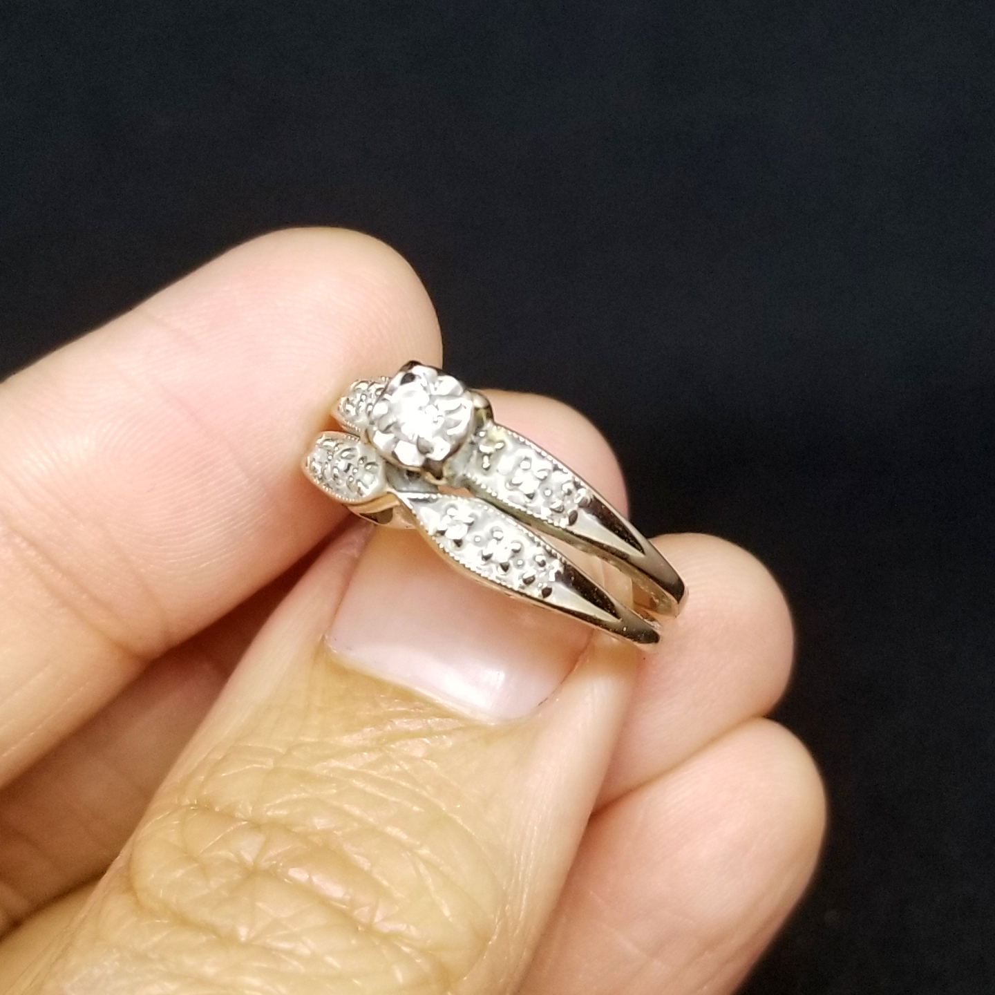Mom's wedding rings