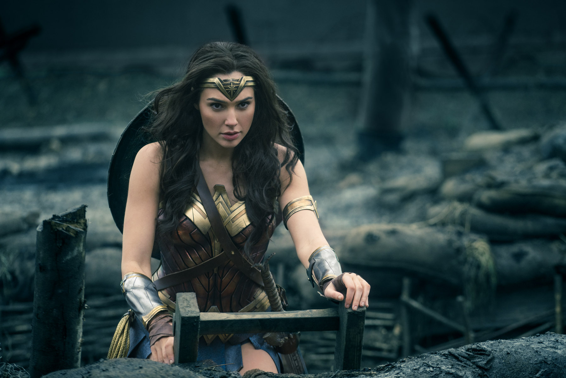 Gal Gadot as Wonder Woman (2017)