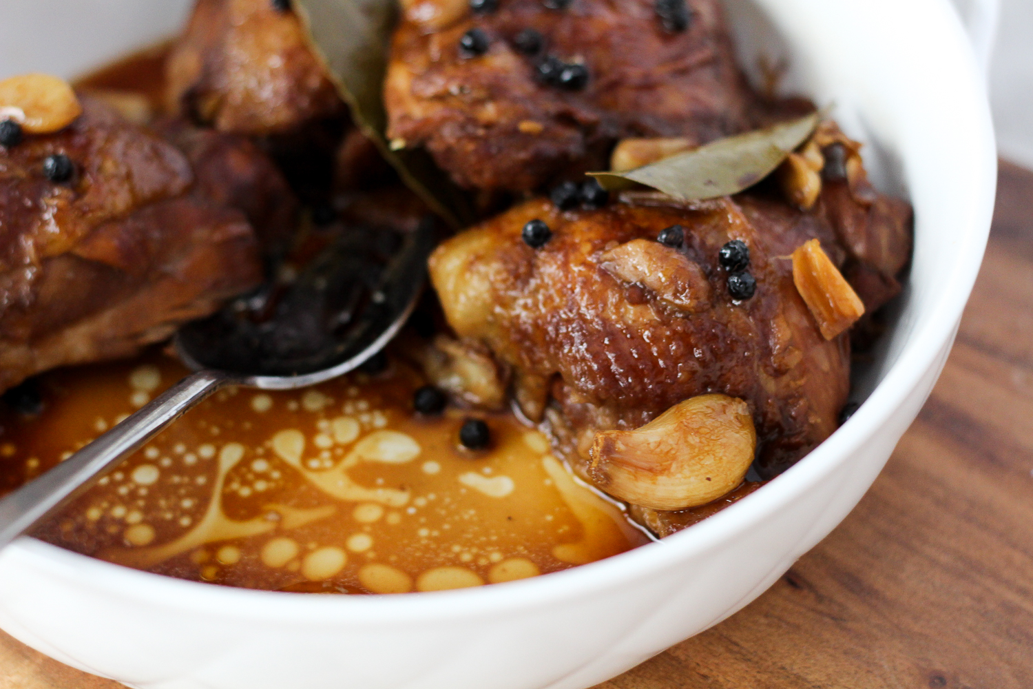 Filipino Chicken Adobo Worthy Pause