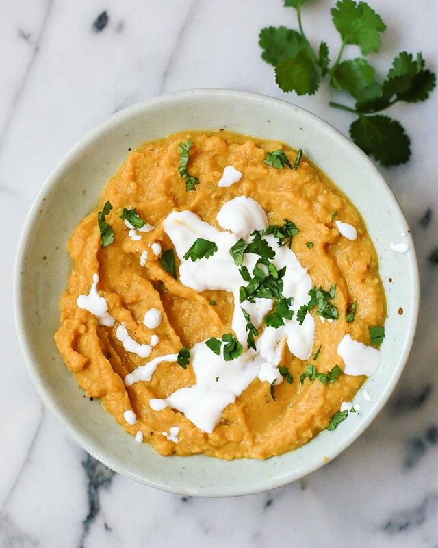 Let&rsquo;s Make a Dal, with your host, me. New on the site, the most comfy-cozy subcontinental porridge with a little twist: Easy Instant Pot Pumpkin Dal. #worthypause #f52grams #gatheringslikethese #onthetable #feedfeed #foodgawker #vscofood #foodb