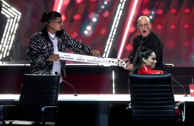 Howie Mandel reaction &mdash; Canada's Got Talent