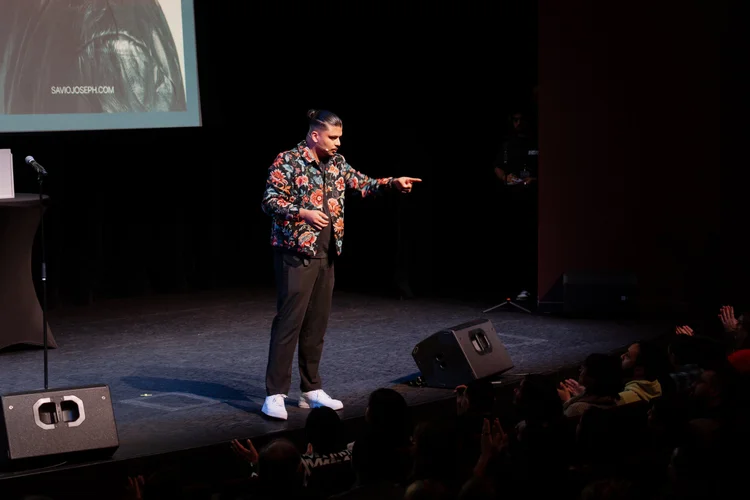 Savio Joseph &mdash; On stage