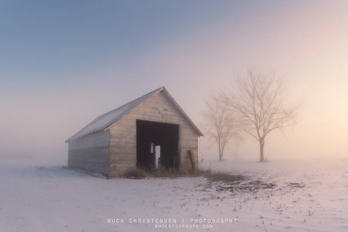 Barn in rural Douglas County, Omaha, Nebraska