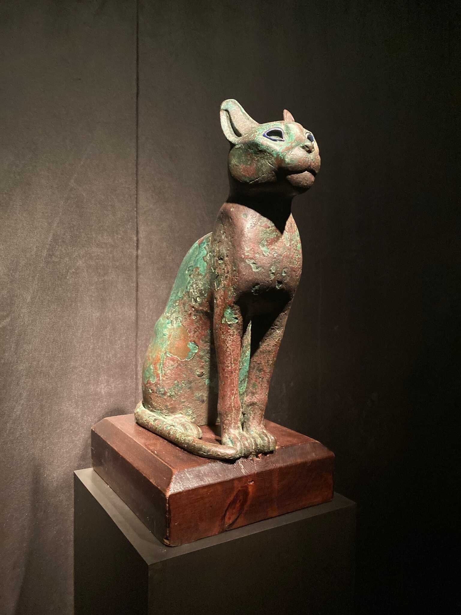 Statuette of  a Cat, Egypt, 664–525 B.C..jpg