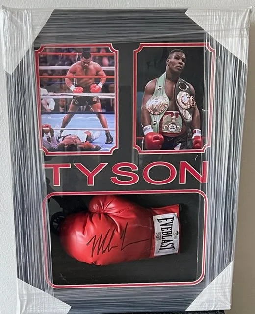 Mike Tyson Signed Boxing Glove