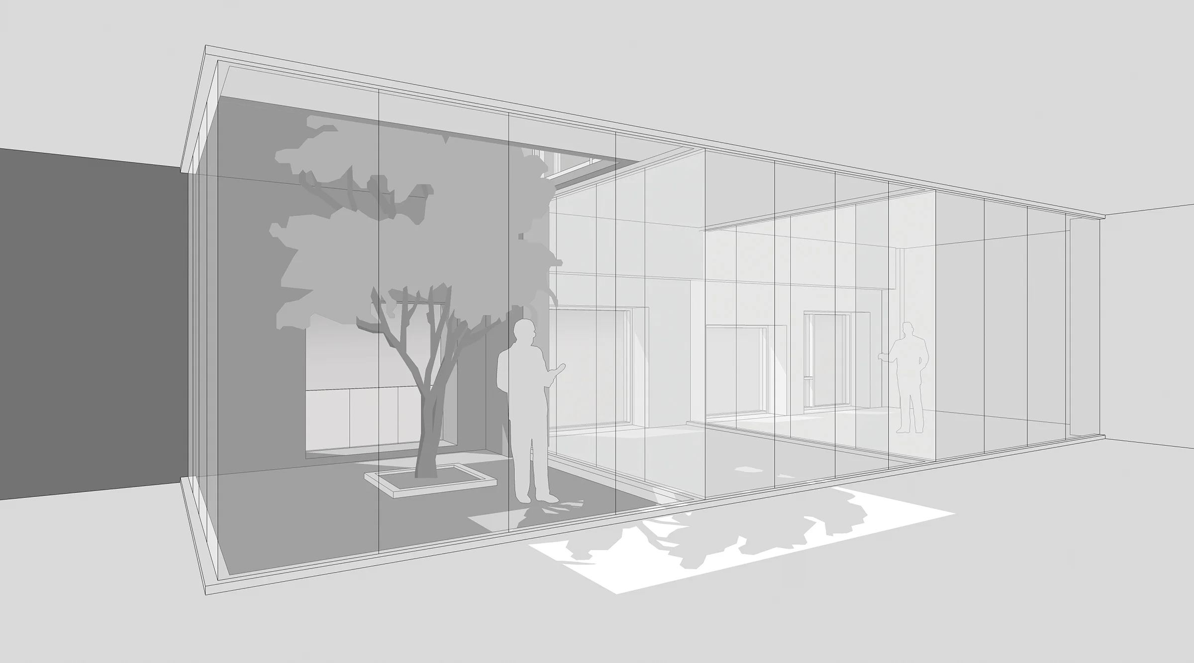 inner courtyard